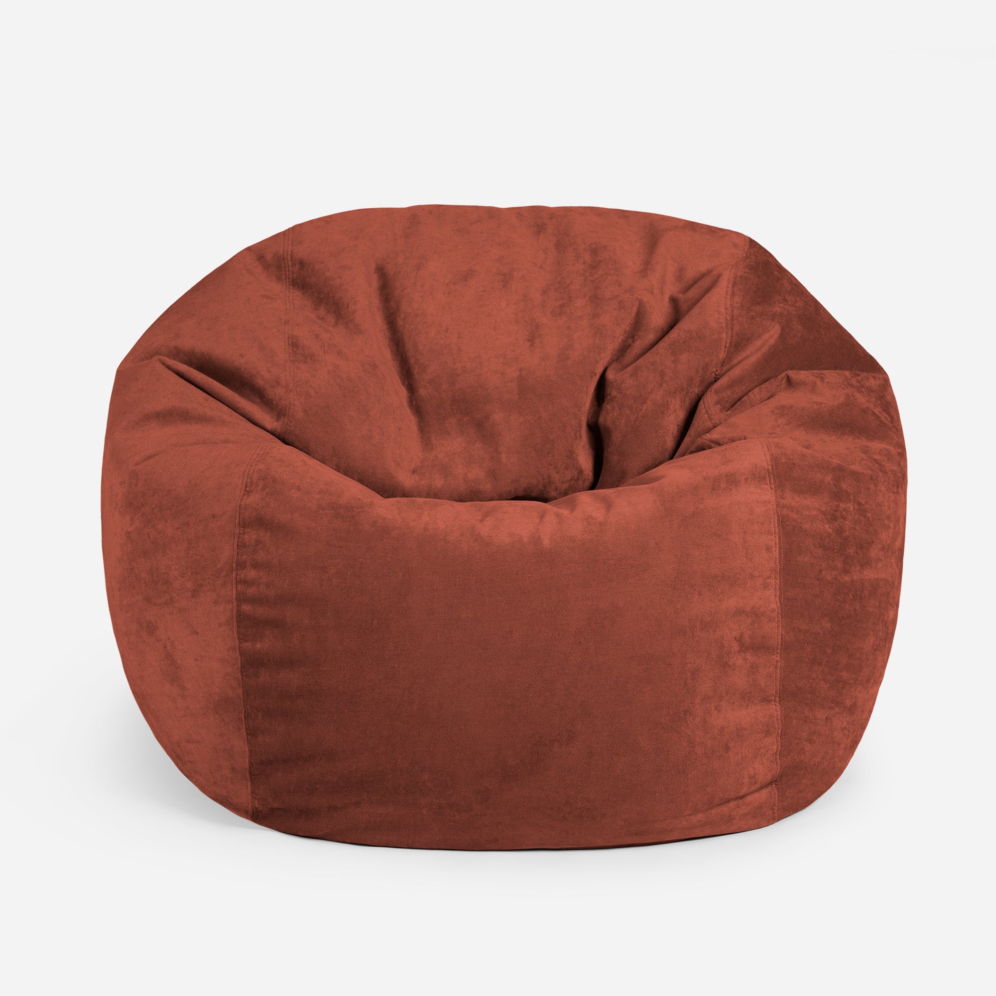 Lanny Oversize Chenille Sphere Bean bag - Amber
