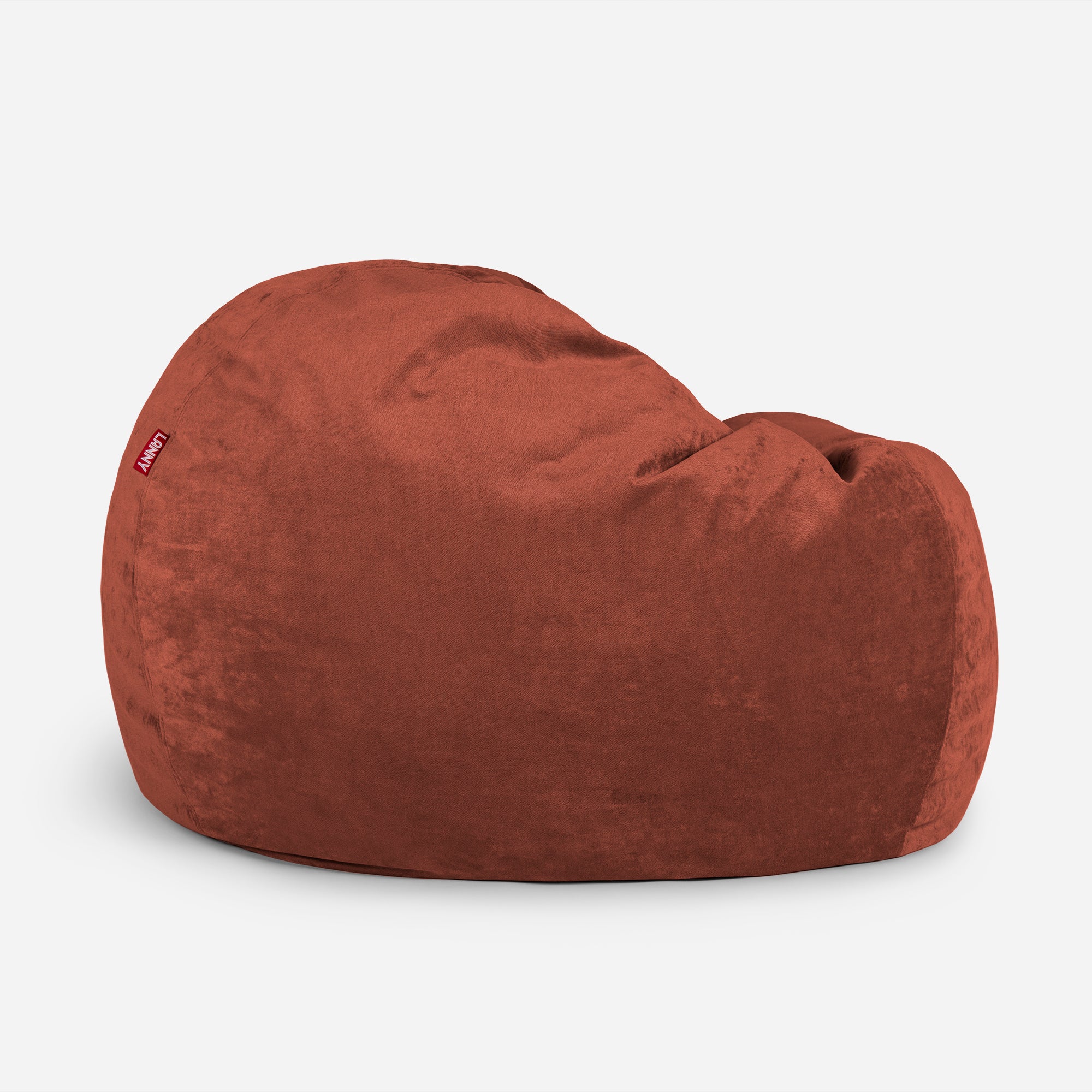 Lanny Oversize Chenille Sphere Bean bag - Amber