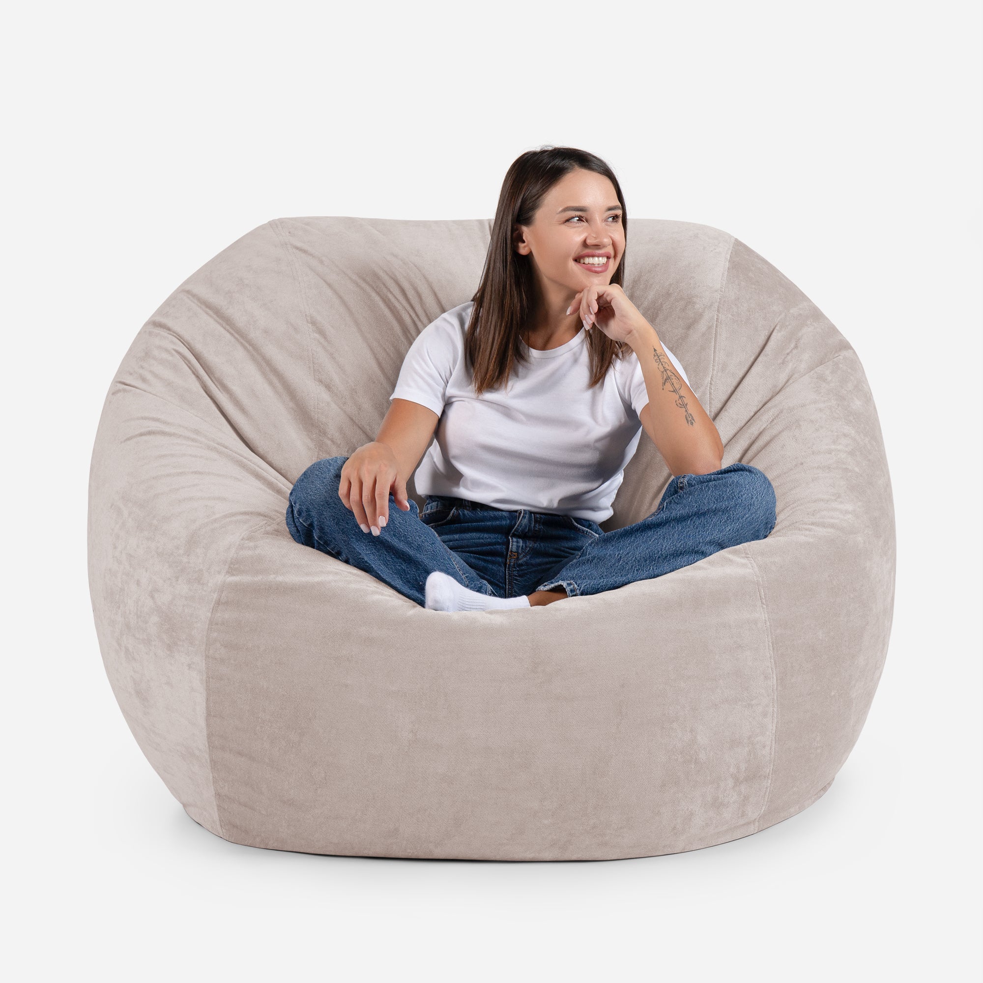 Sphere Aldo Beige Bean bag