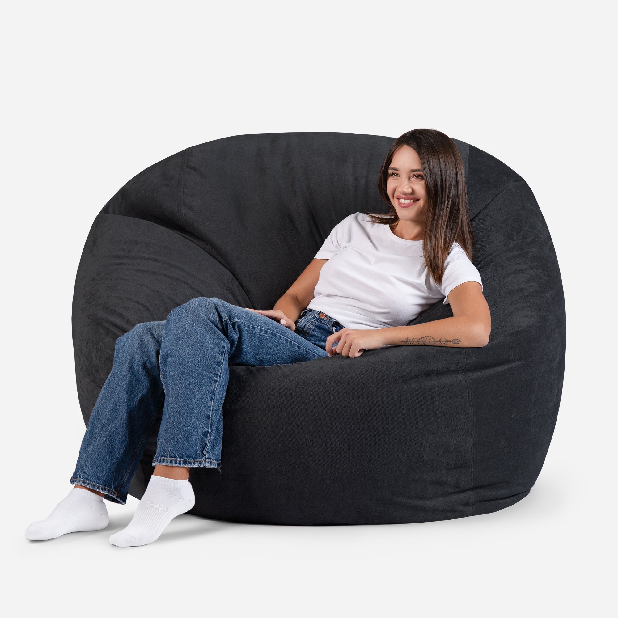 Sphere Large Aldo Black Bean bag