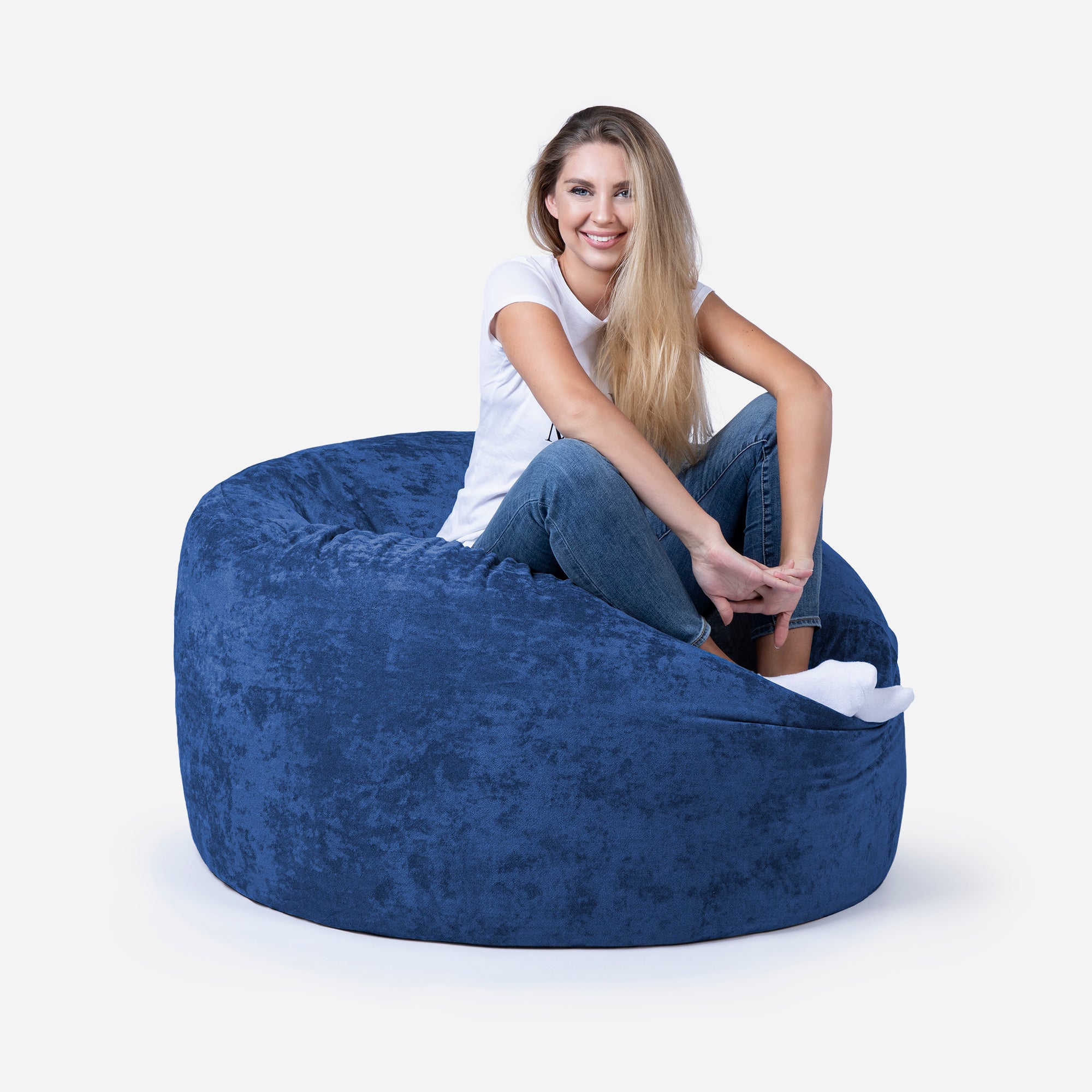 Medium Original Aldo Blue Bean Bag