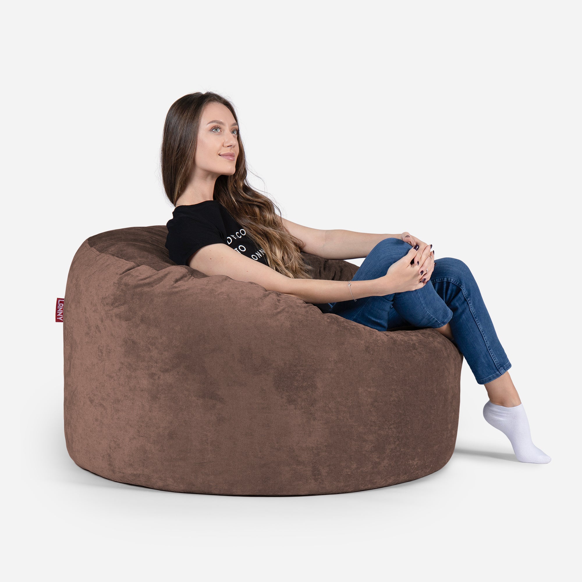 Original Medium Aldo Brown Bean Bag