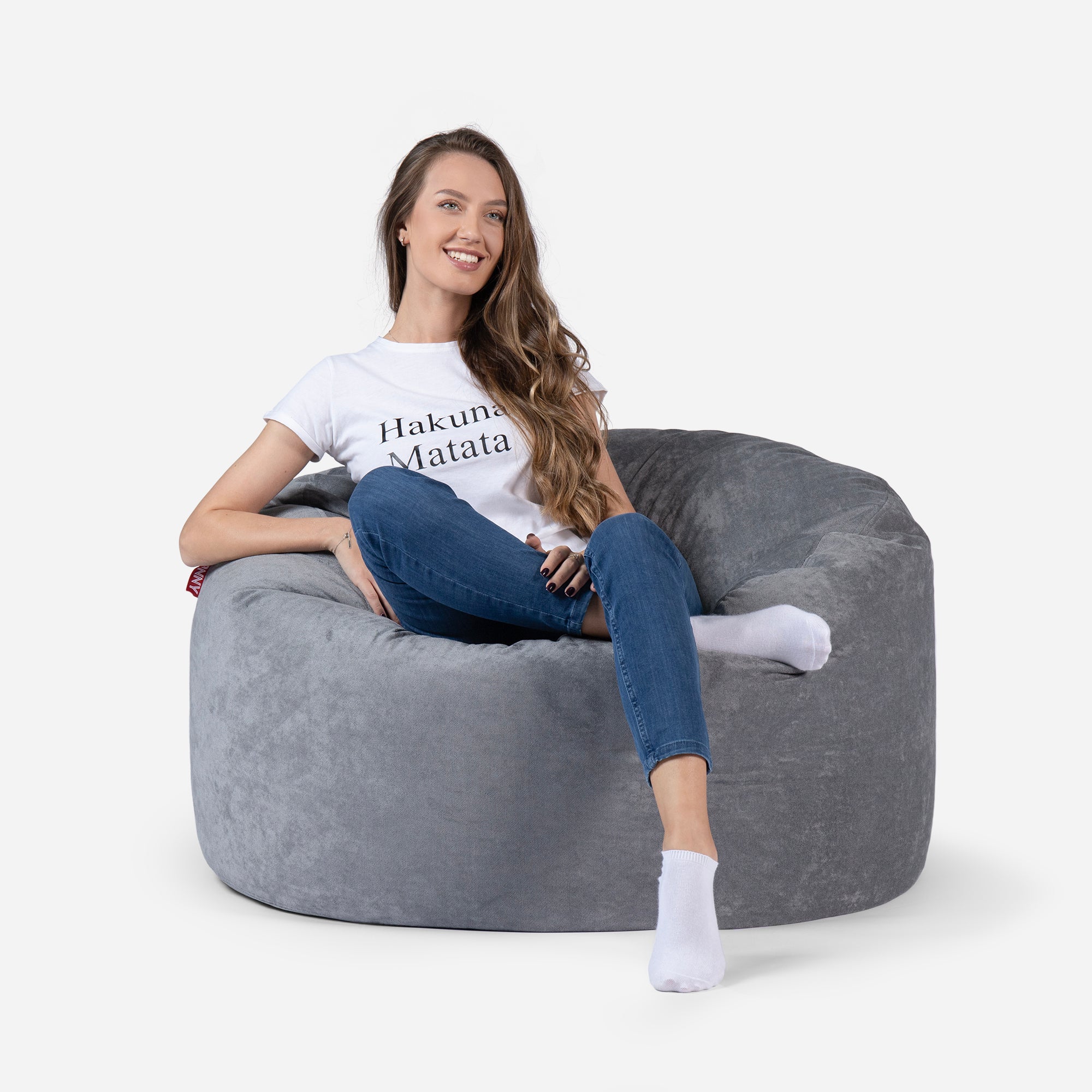 Medium Original Aldo Gray Bean Bag