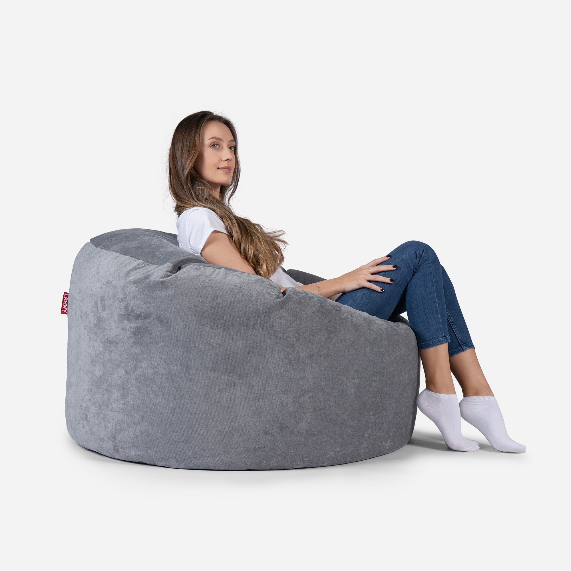 Medium Original Aldo Gray Bean Bag