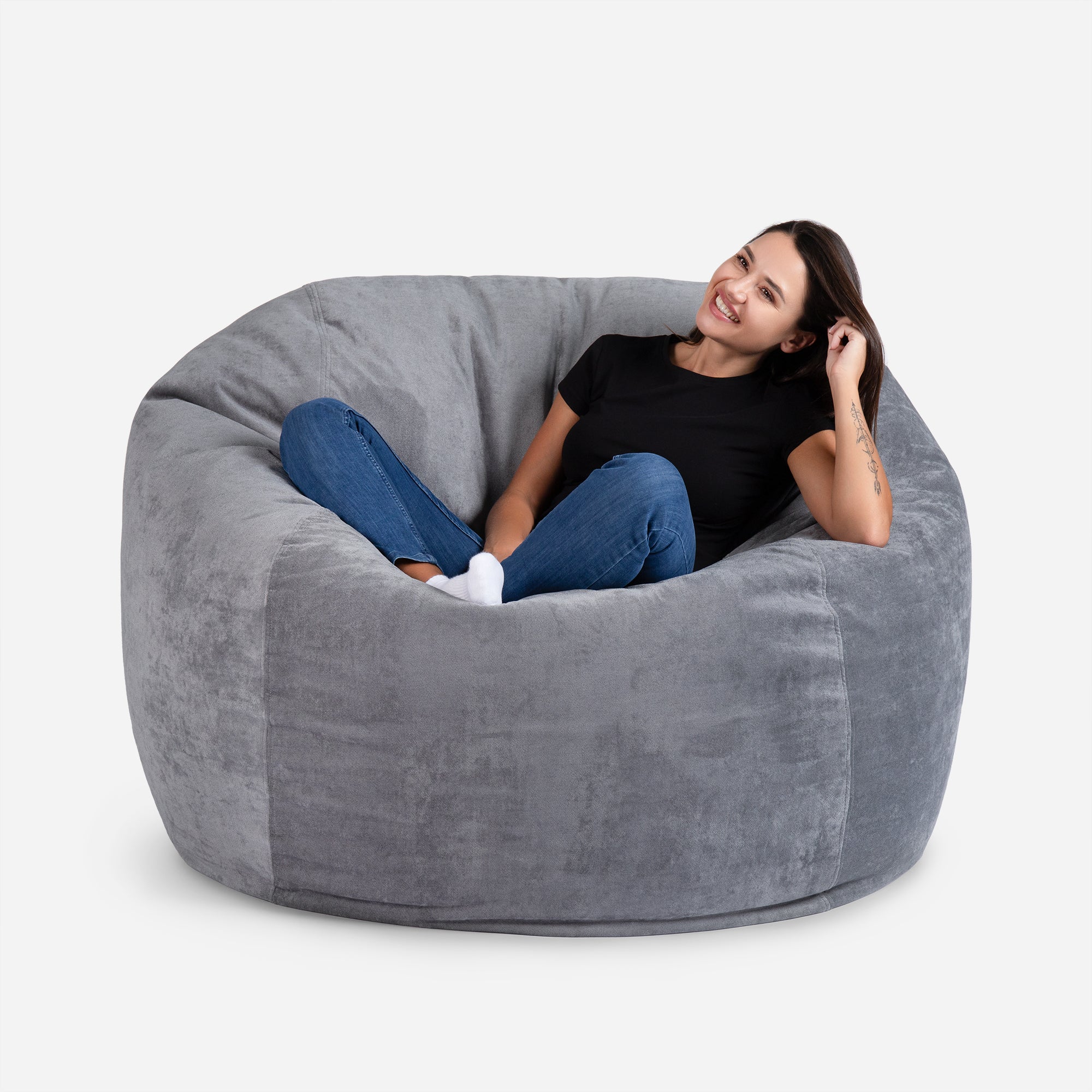 Sphere Aldo Gray Bean bag