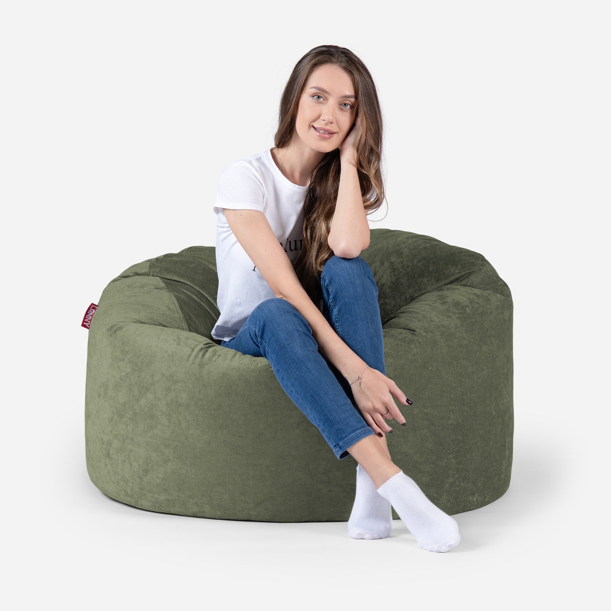 Medium Original Aldo Khaki Bean Bag