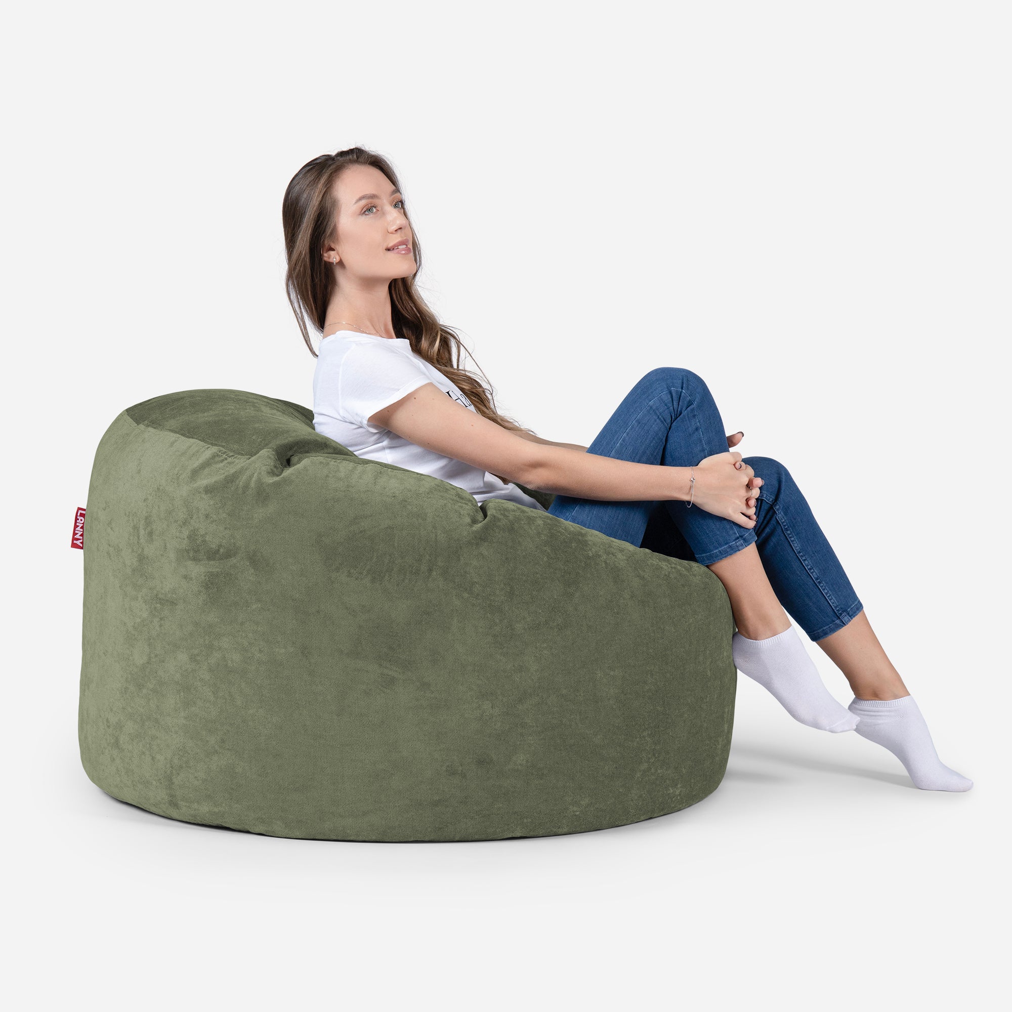 Original Medium Aldo Khaki Bean Bag