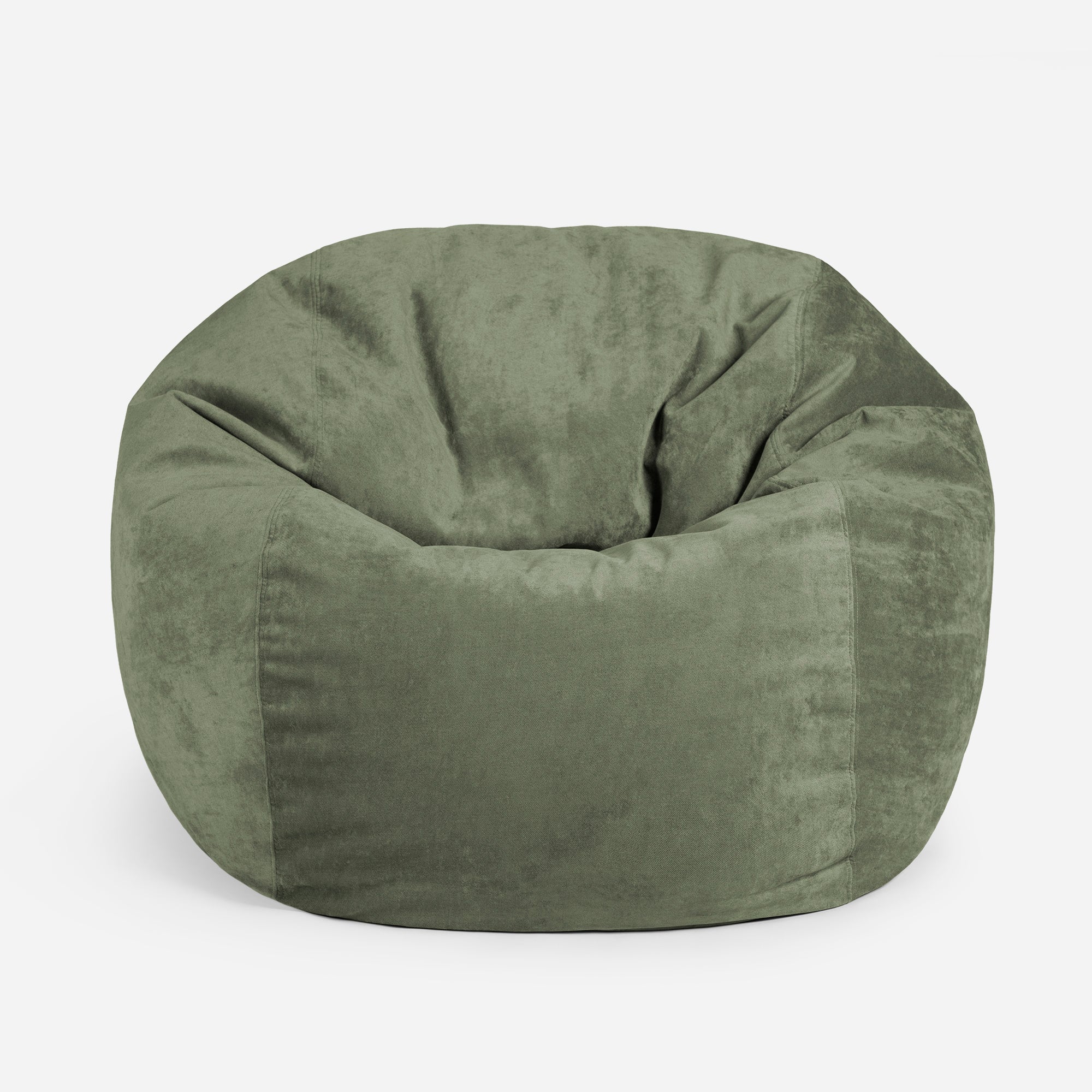 Lanny Oversize Chenille Sphere Bean bag - Khaki