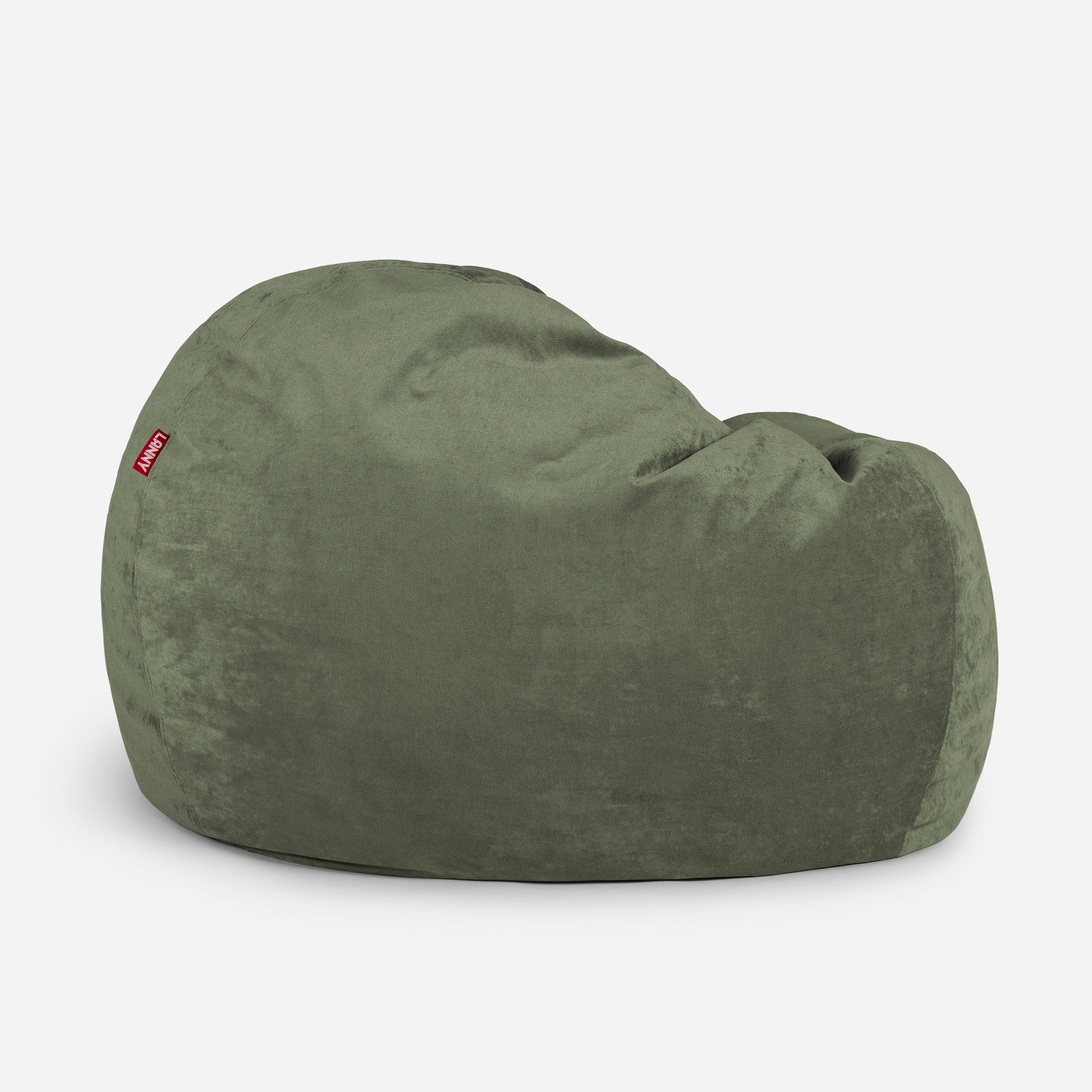 Lanny Oversize Chenille Sphere Bean bag - Khaki