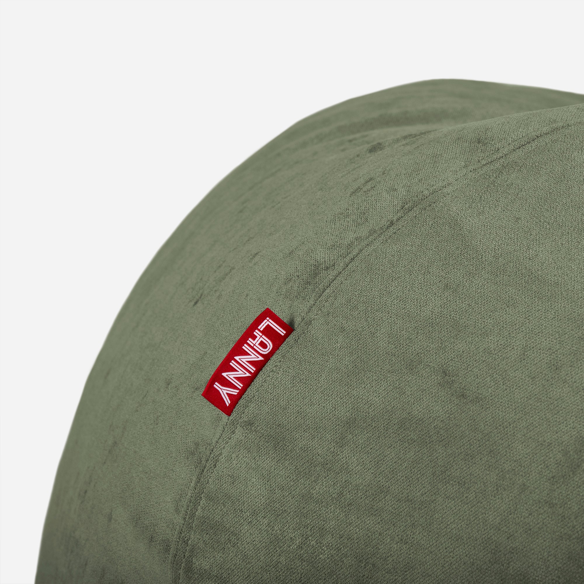 Lanny Oversize Chenille Sphere Bean bag - Khaki