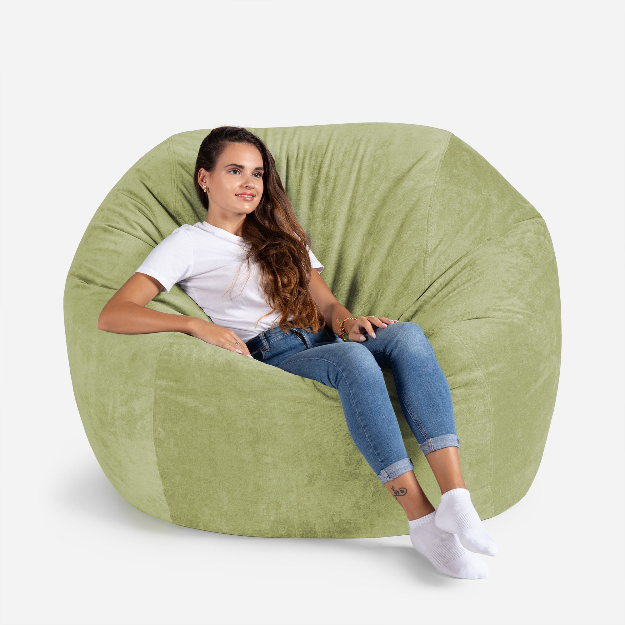 Sphere Aldo Lime Bean bag