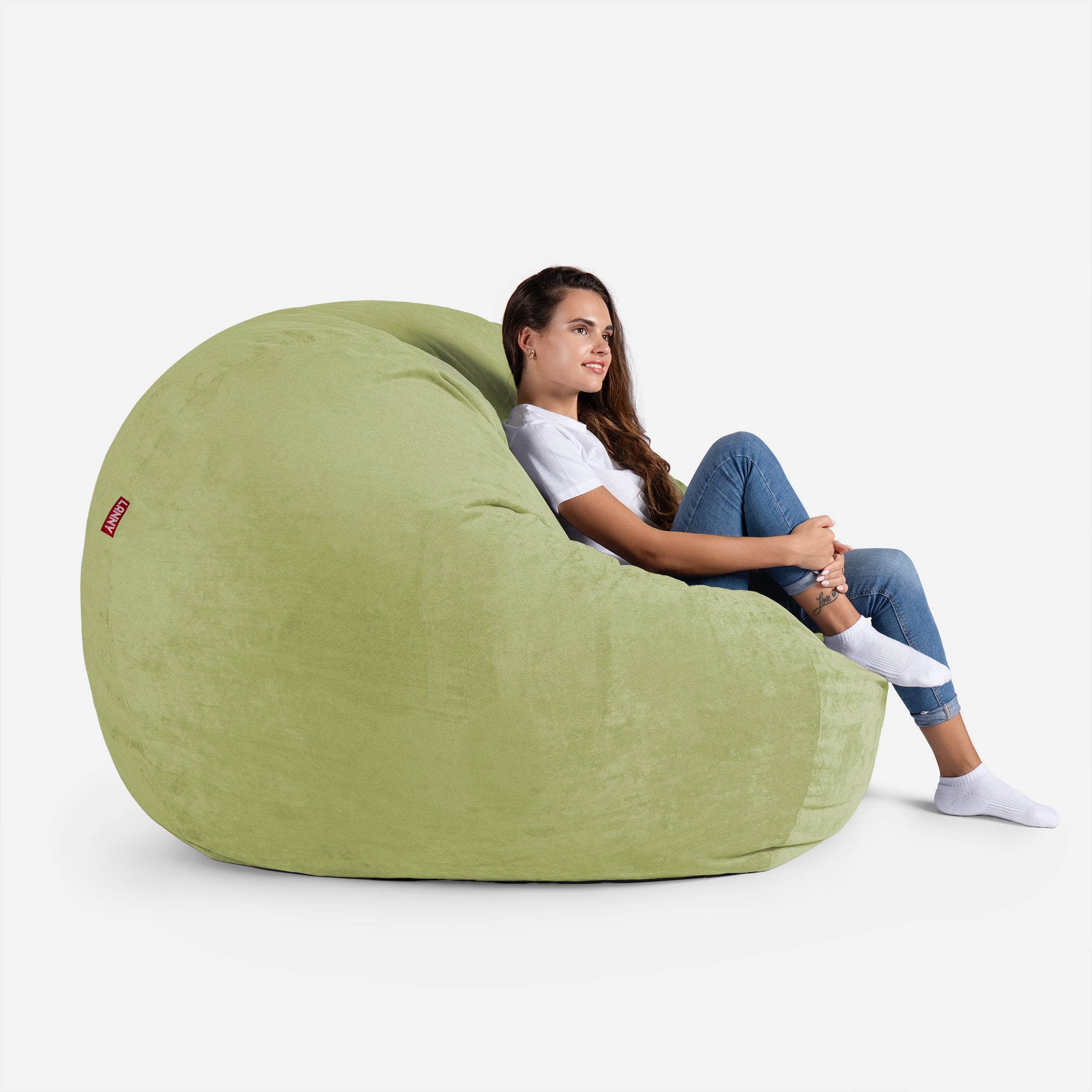 Sphere Aldo Lime Bean bag