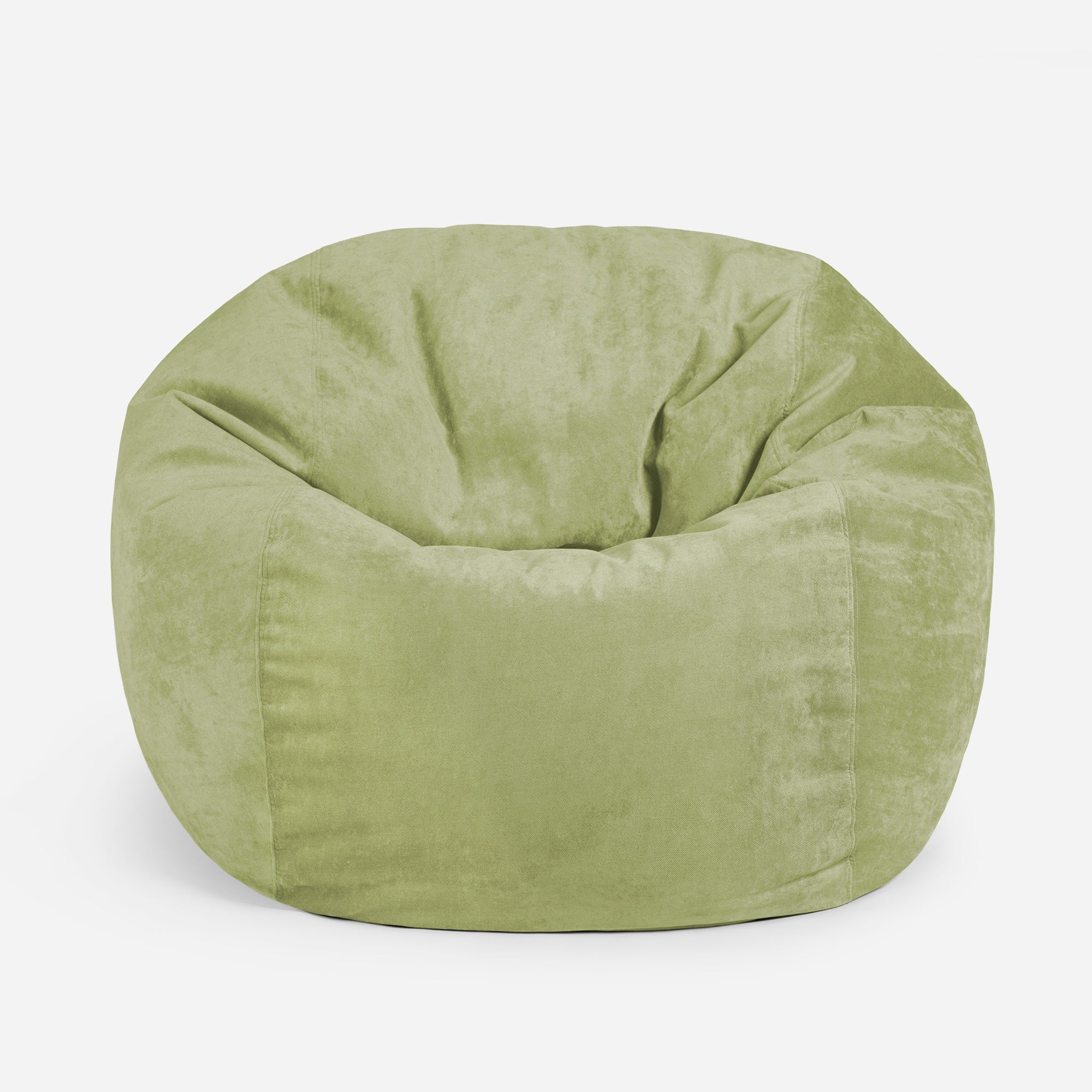 Lanny Oversize Chenille Sphere Bean bag - Lime