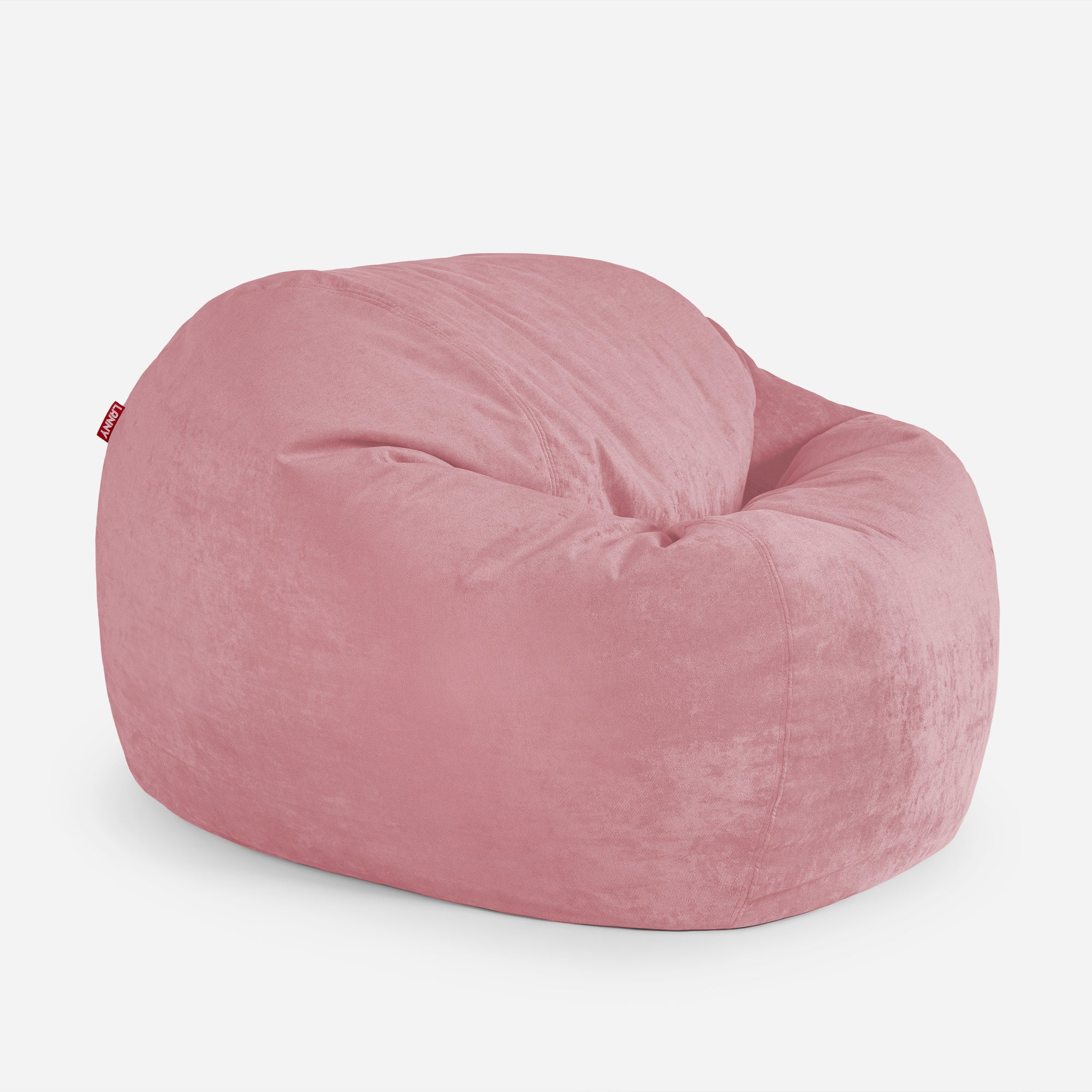 Lanny Oversize Chenille Sphere Bean bag - Pink