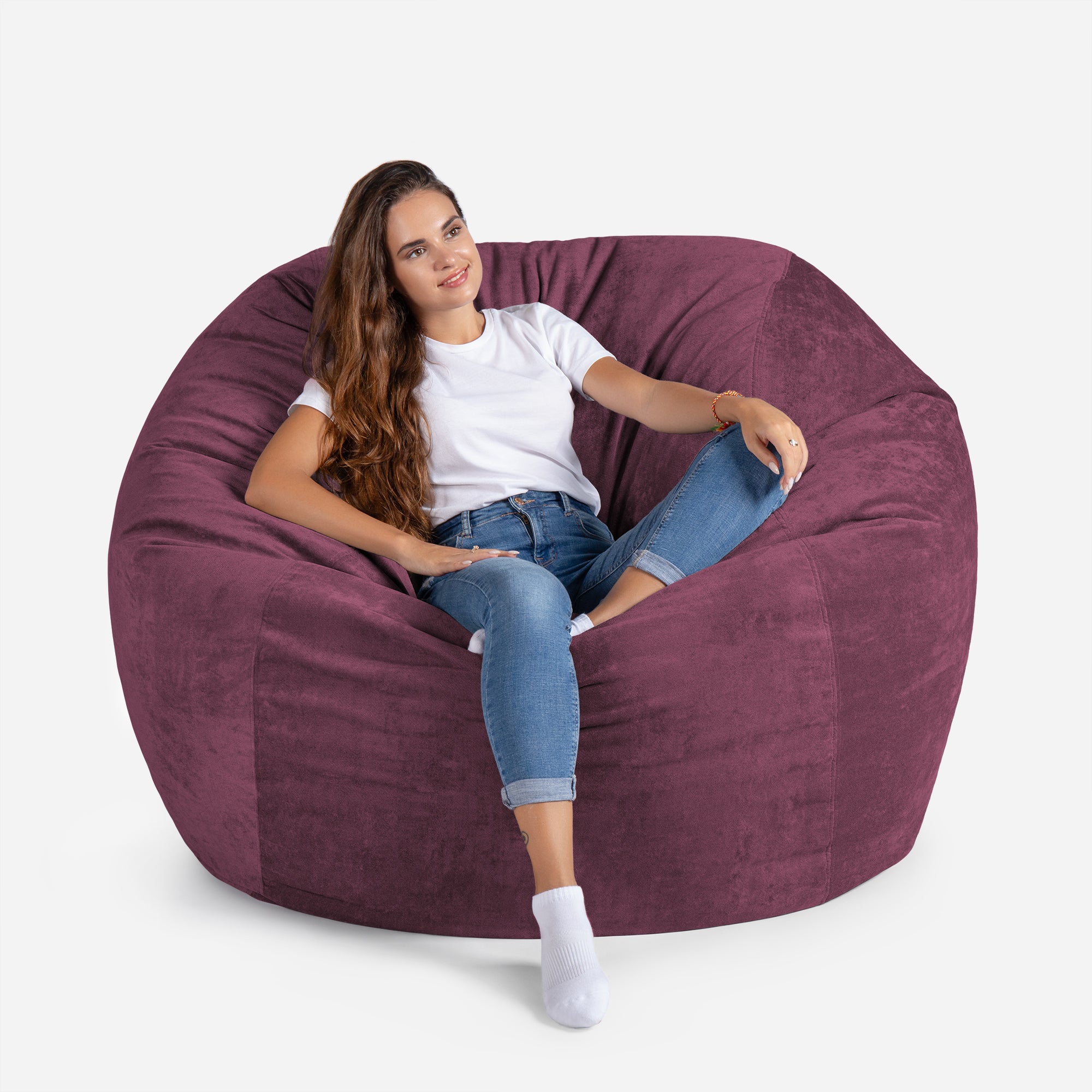 Sphere Aldo Purple Bean bag