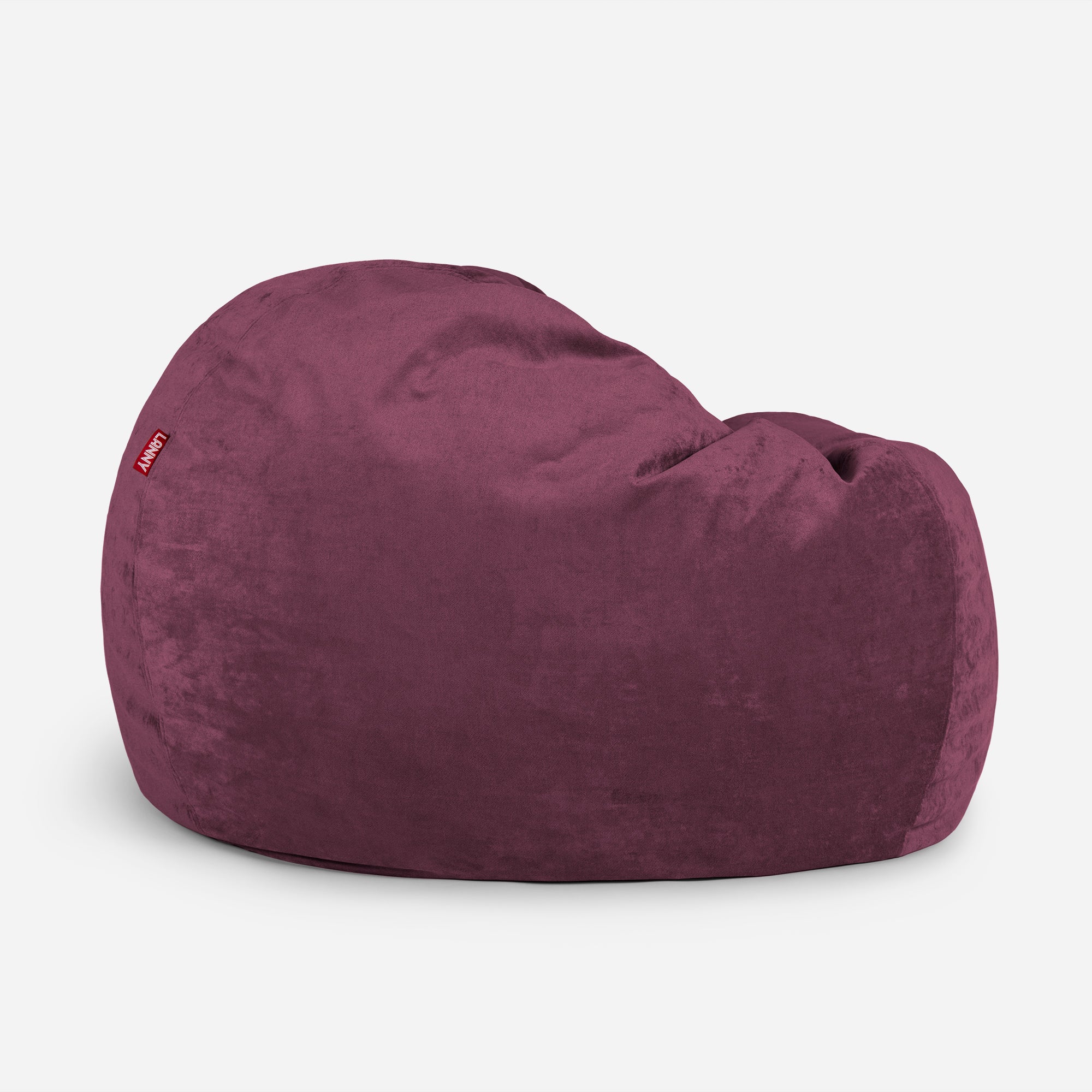 Lanny Oversize Chenille Sphere Bean bag - Purple