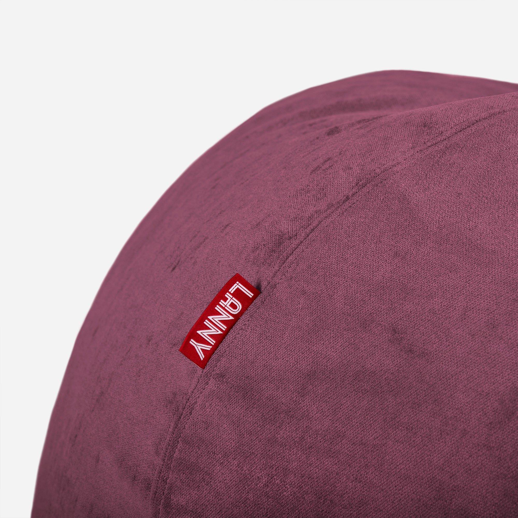 Lanny Oversize Chenille Sphere Bean bag - Purple