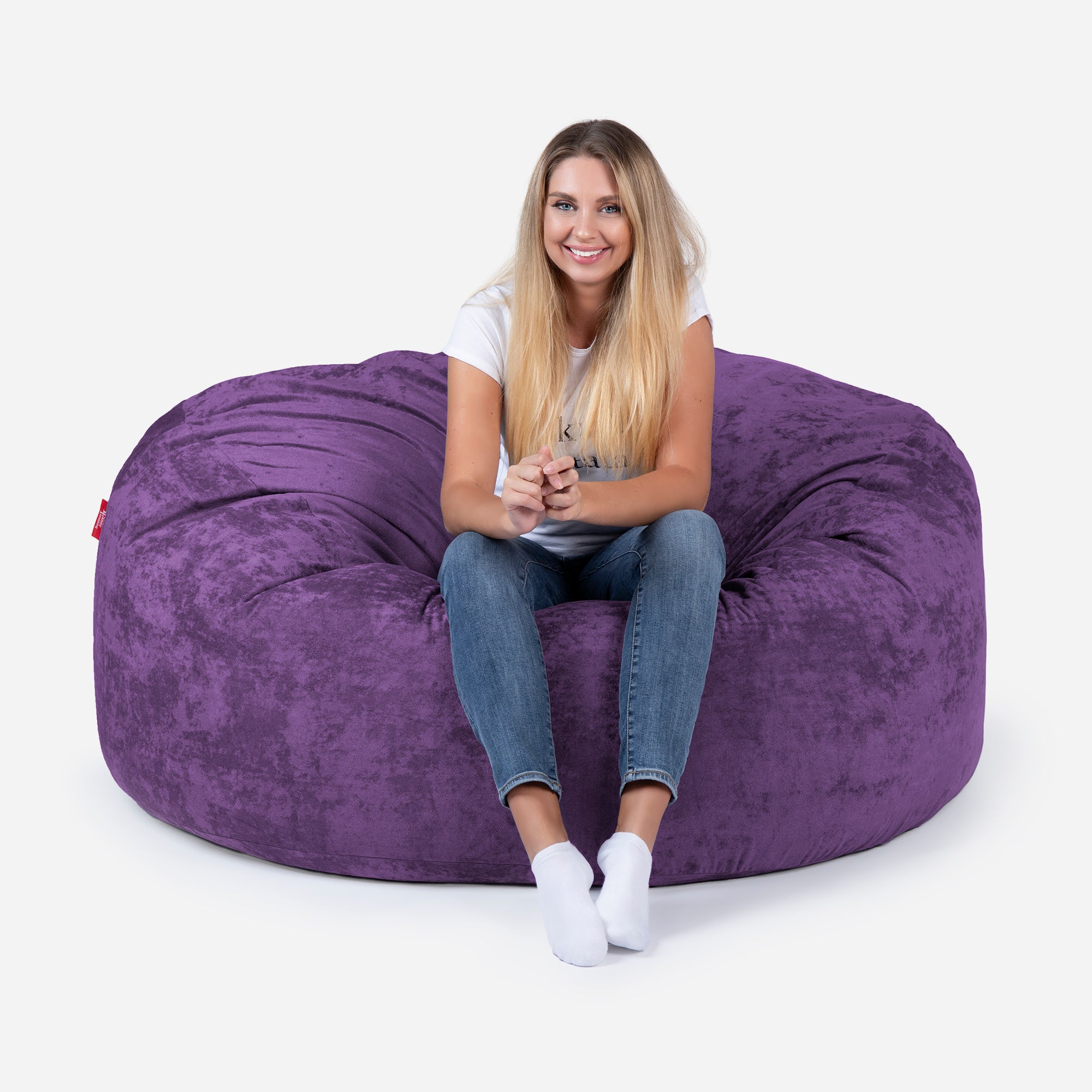 Original Large Aldo Violet Bean Bag