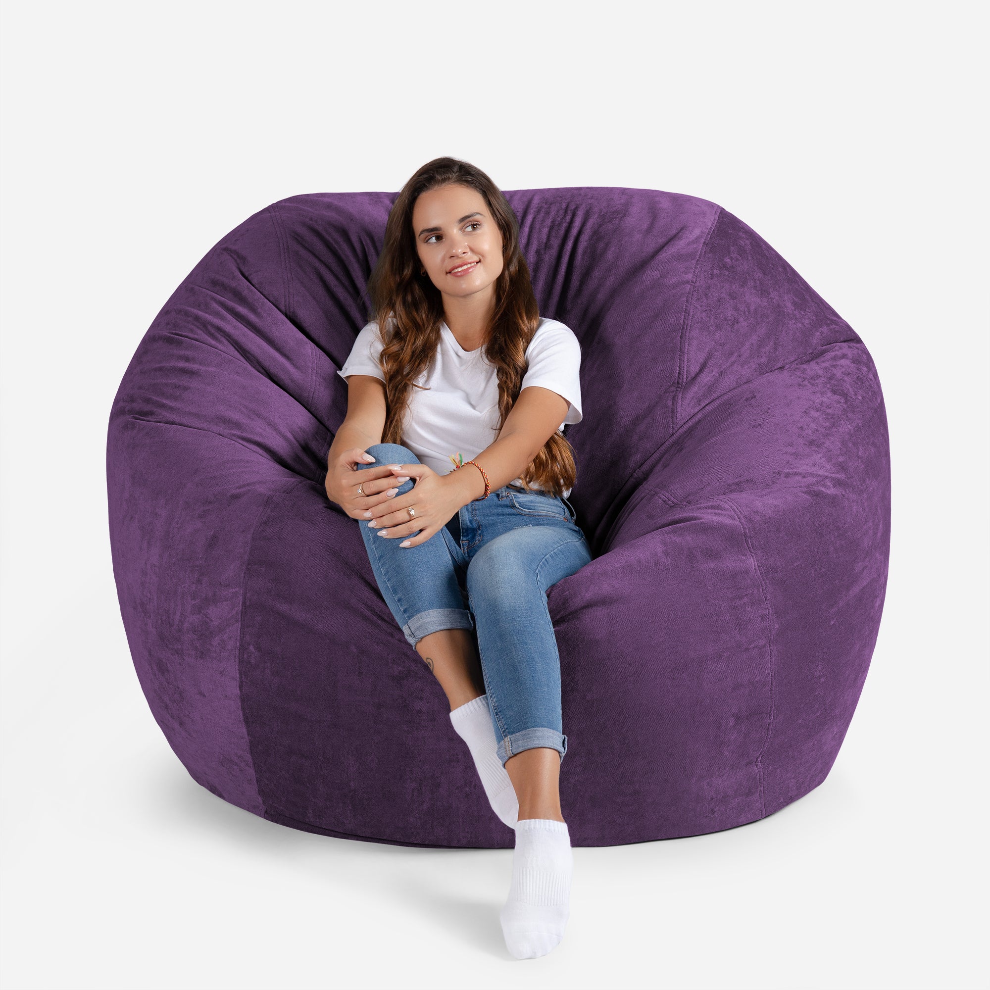 Sphere Aldo Violet Bean bag