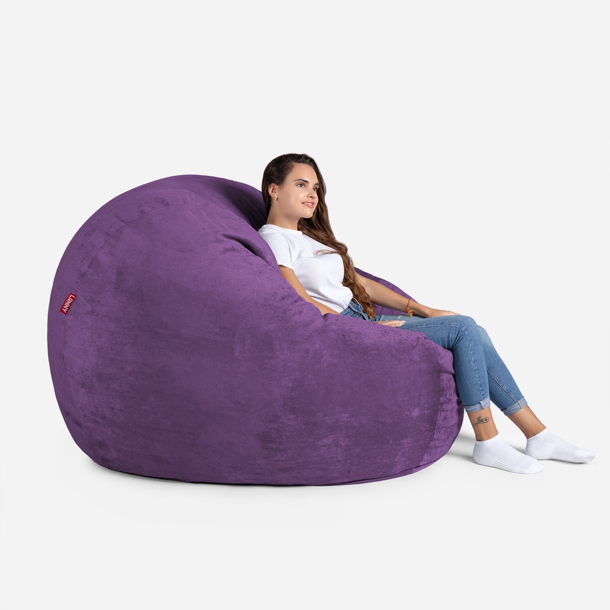 Sphere Aldo Violet Bean bag