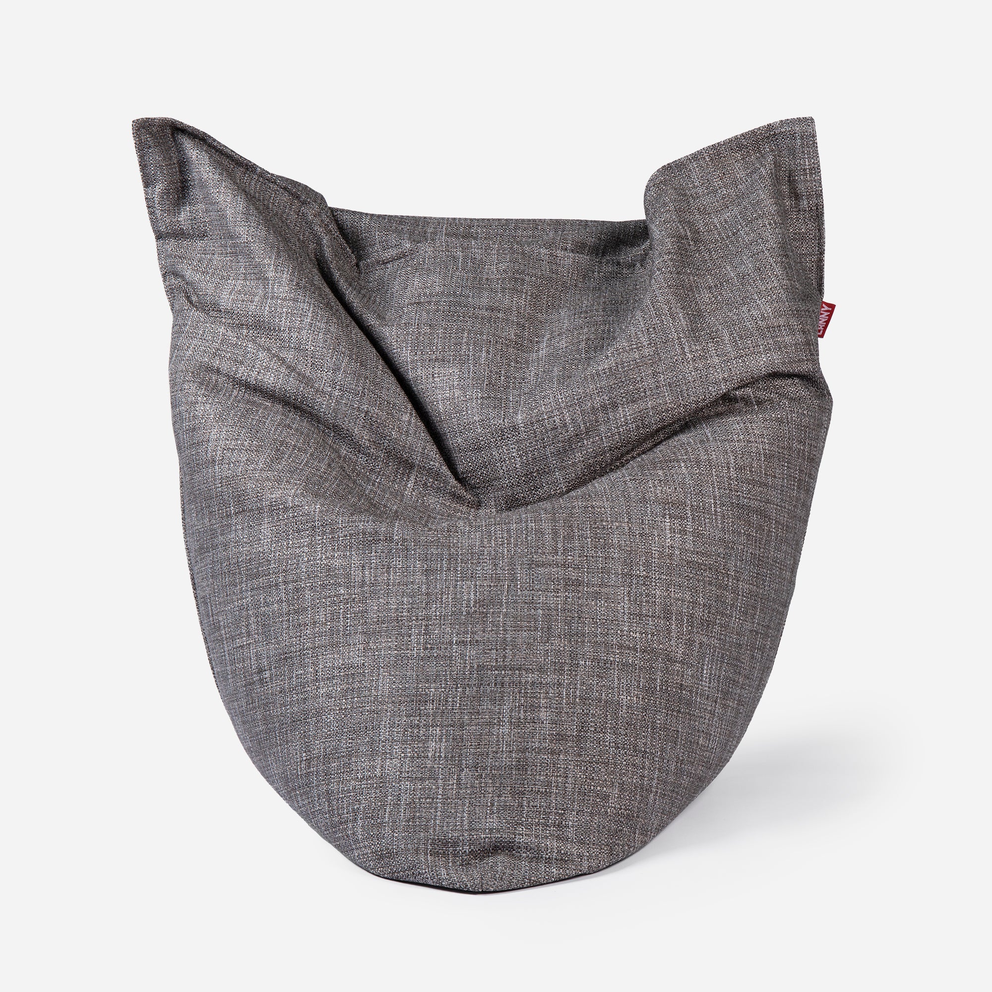 Sloppy Tweed Gray Bean bag