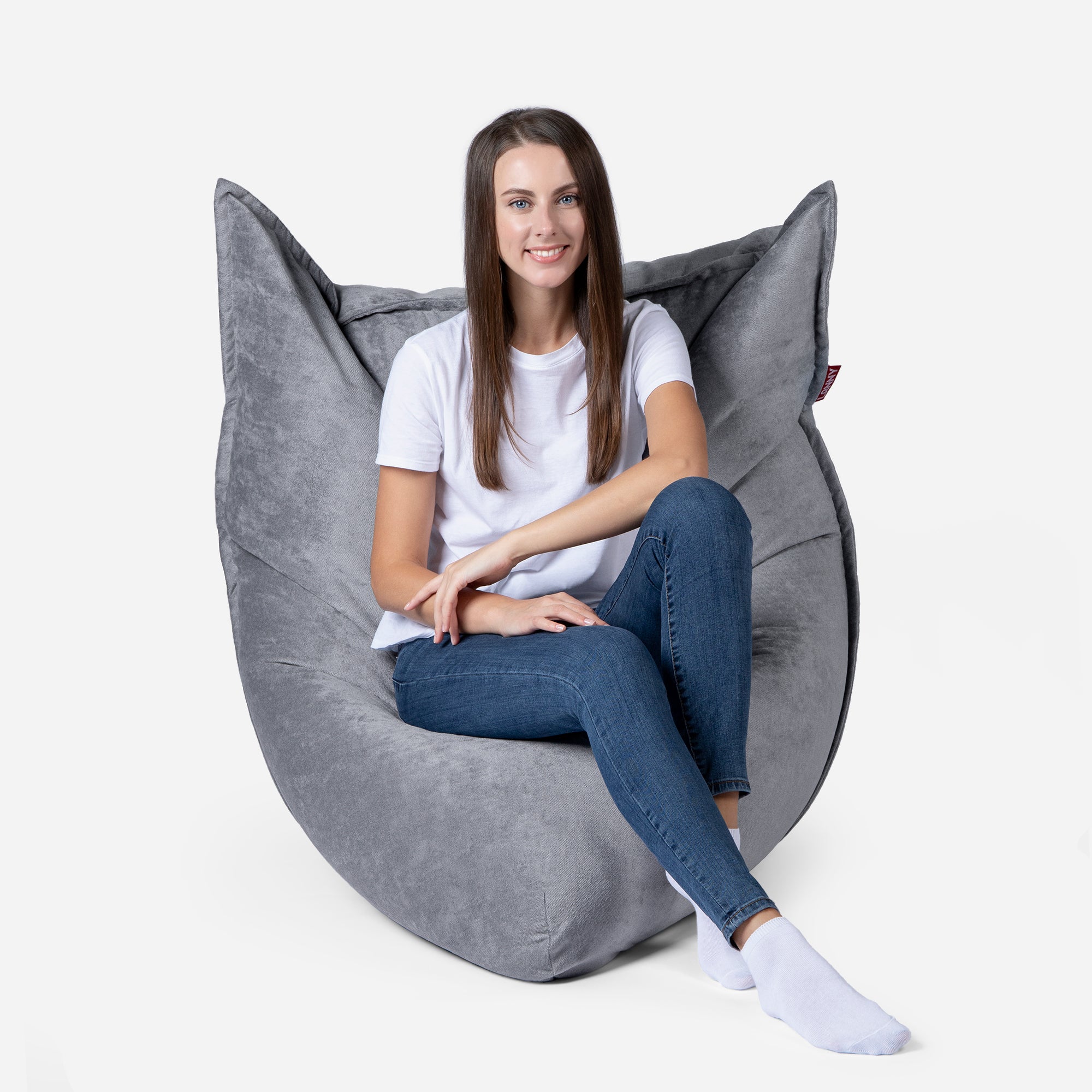 Mini Sloppy Aldo Gray Bean bag