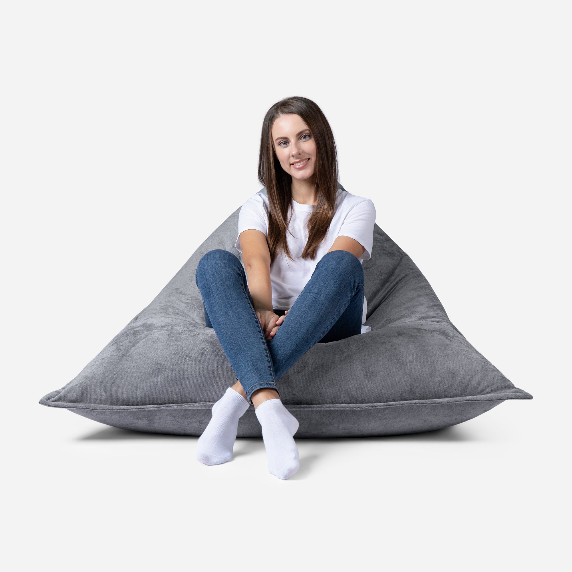 Mini Sloppy Aldo Gray Bean bag