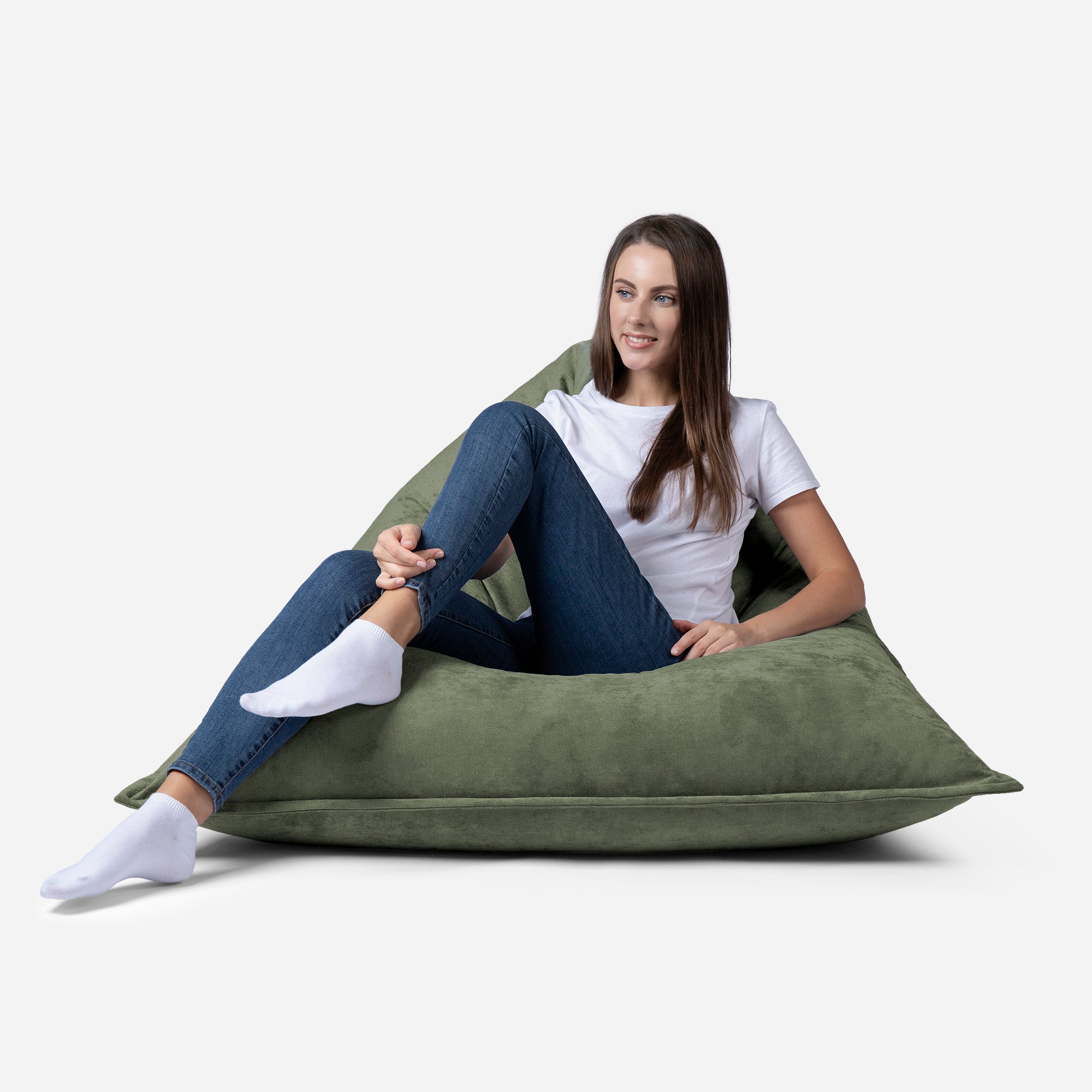 Sloppy Mini Aldo Khaki Bean bag