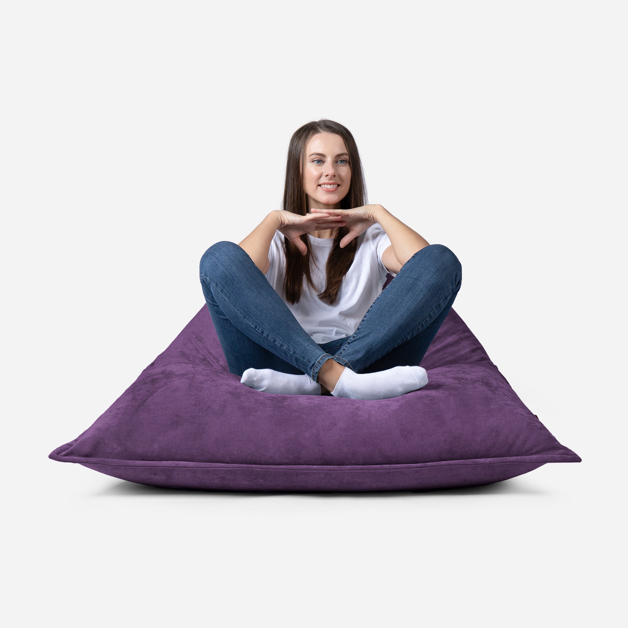 Mini Sloppy Aldo Violet Bean bag