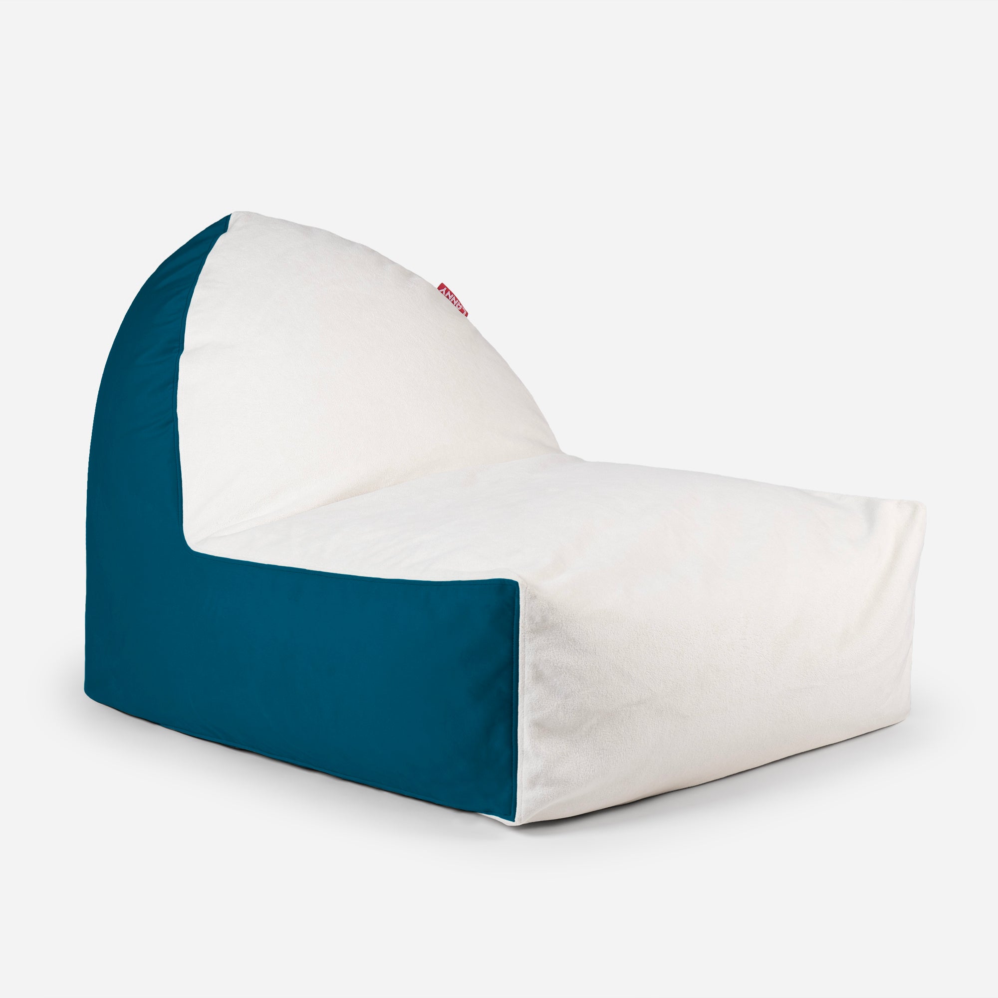 Lanny Orca Velvet Bean Bag Chair - Aqua