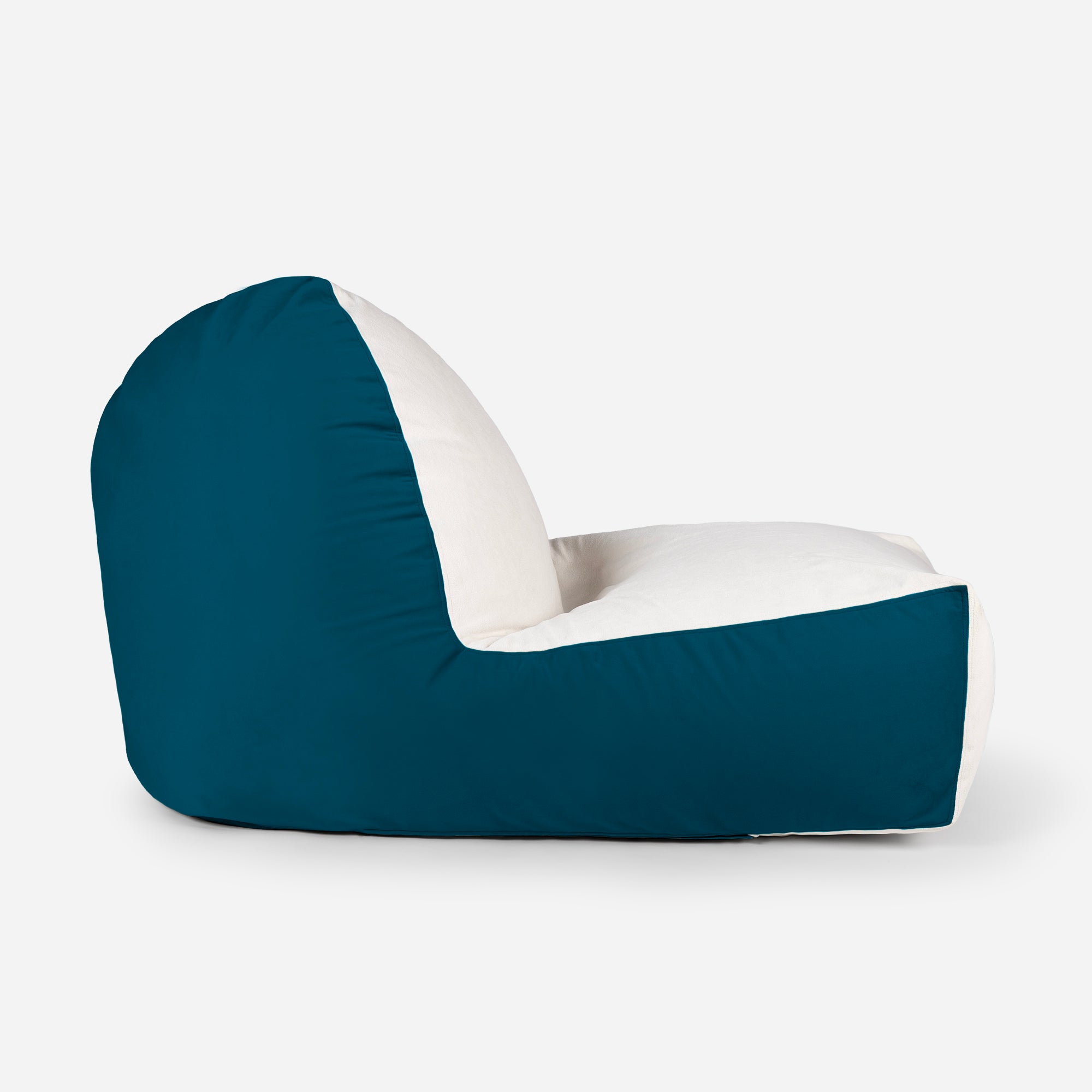 Lanny Orca Velvet Bean Bag Chair - Aqua