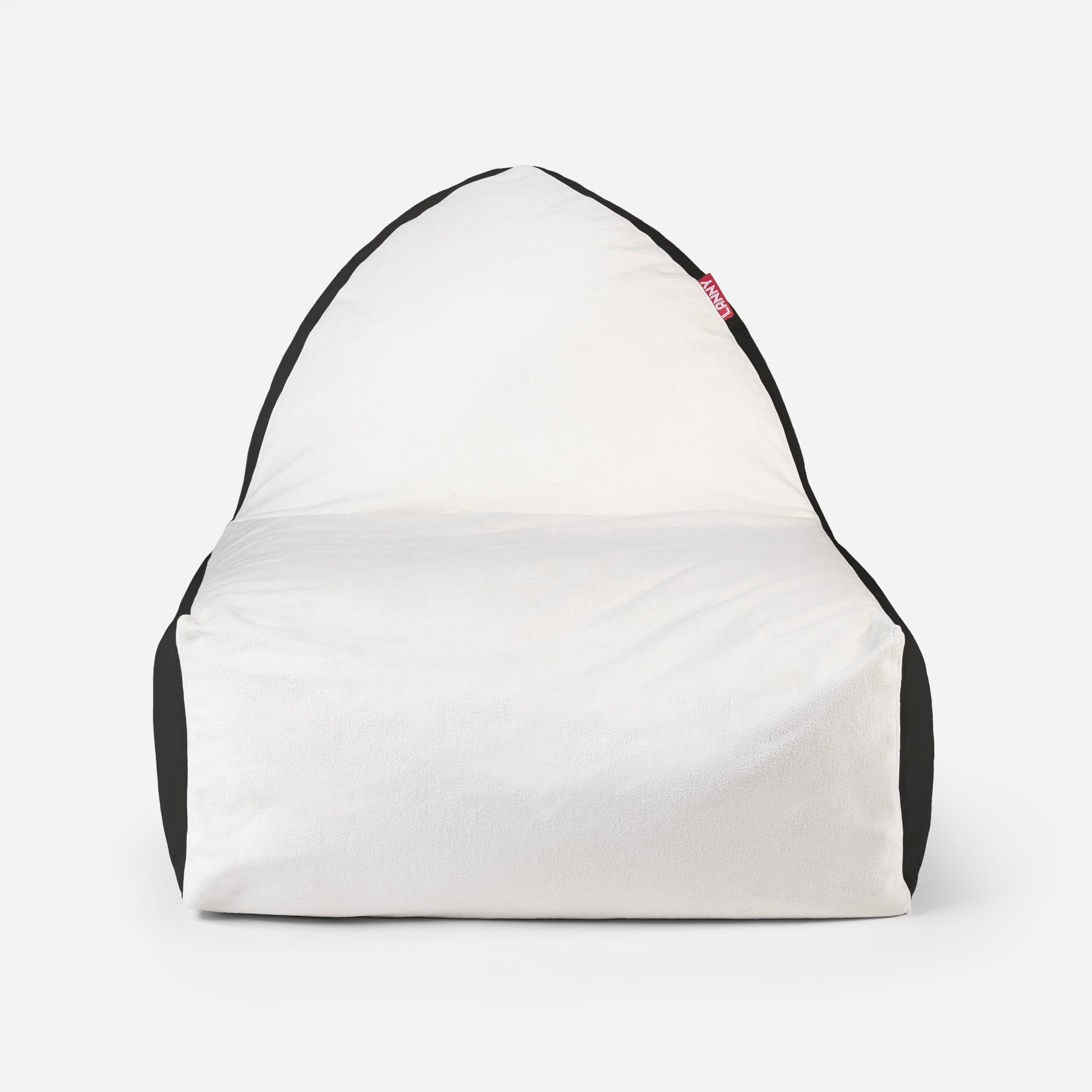 Lanny Orca Velvet Bean Bag Chair - Black