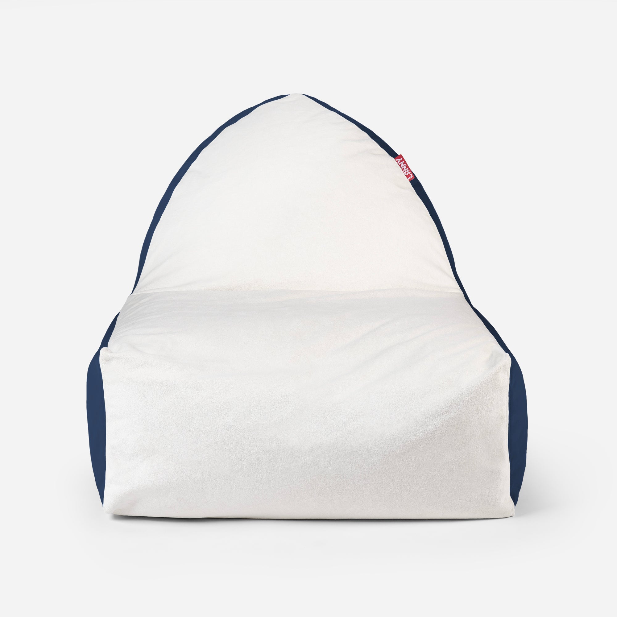 Lanny Orca Velvet Bean Bag Chair - Blue