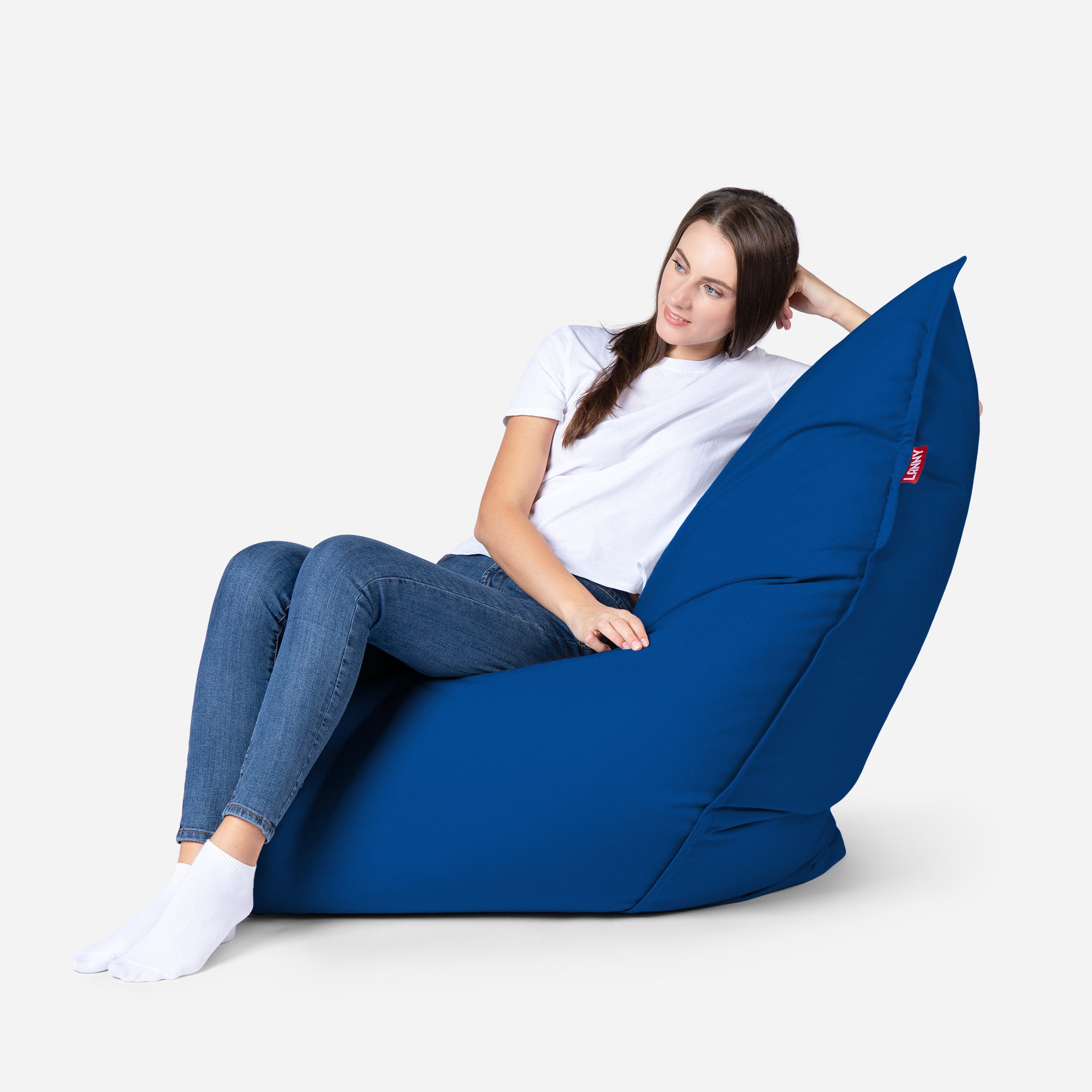Sloppy Mini Outdoor Blue Bean Bag