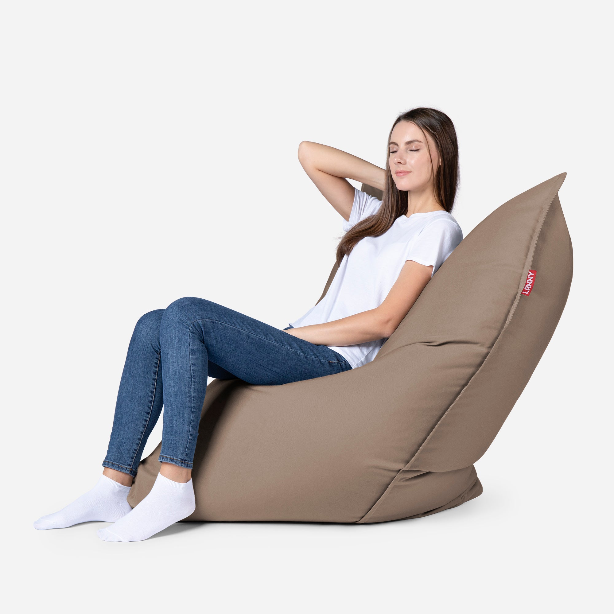 Sloppy Mini Outdoor Cappuccino Bean Bag