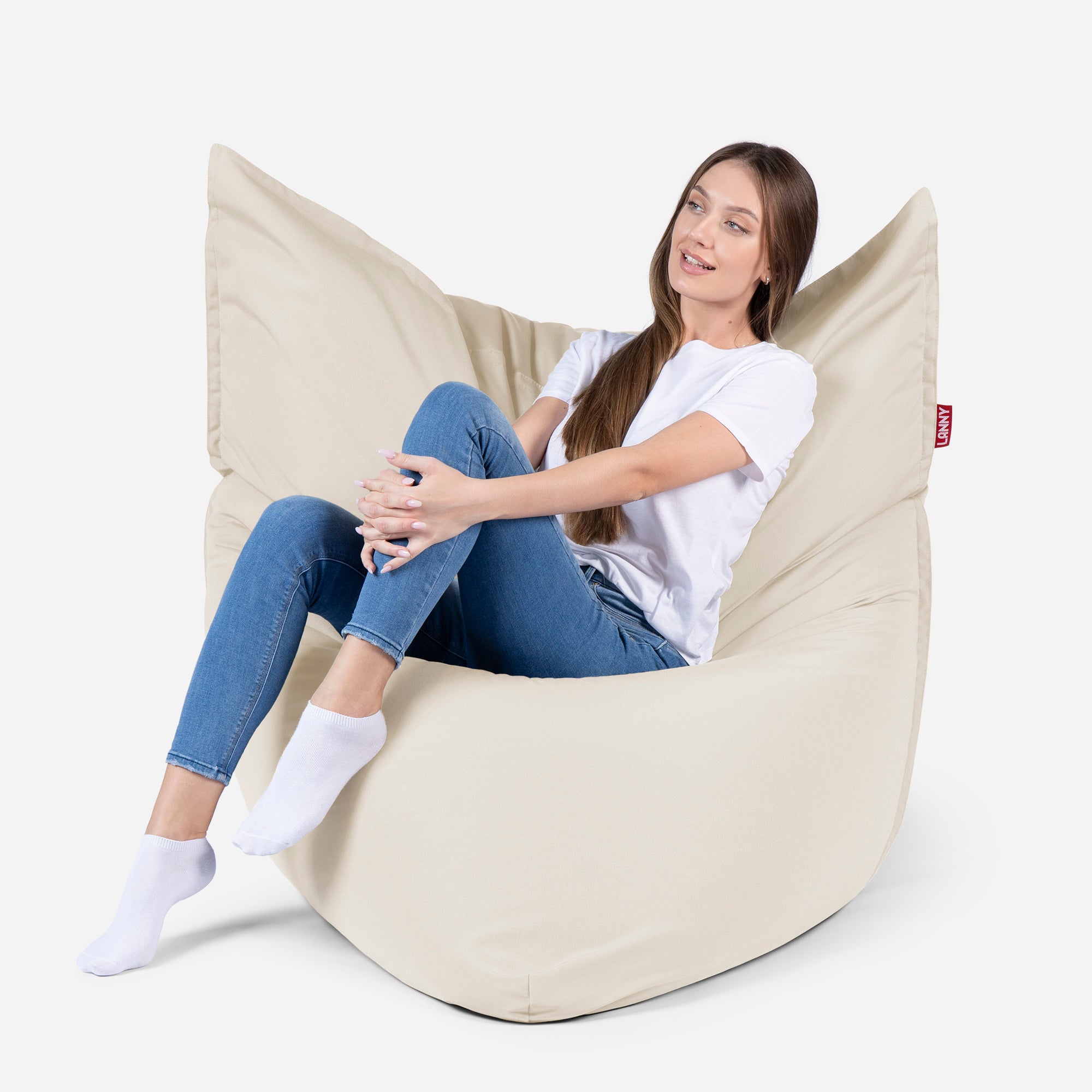 Sloppy Large Outdoor Crema Bean Bag