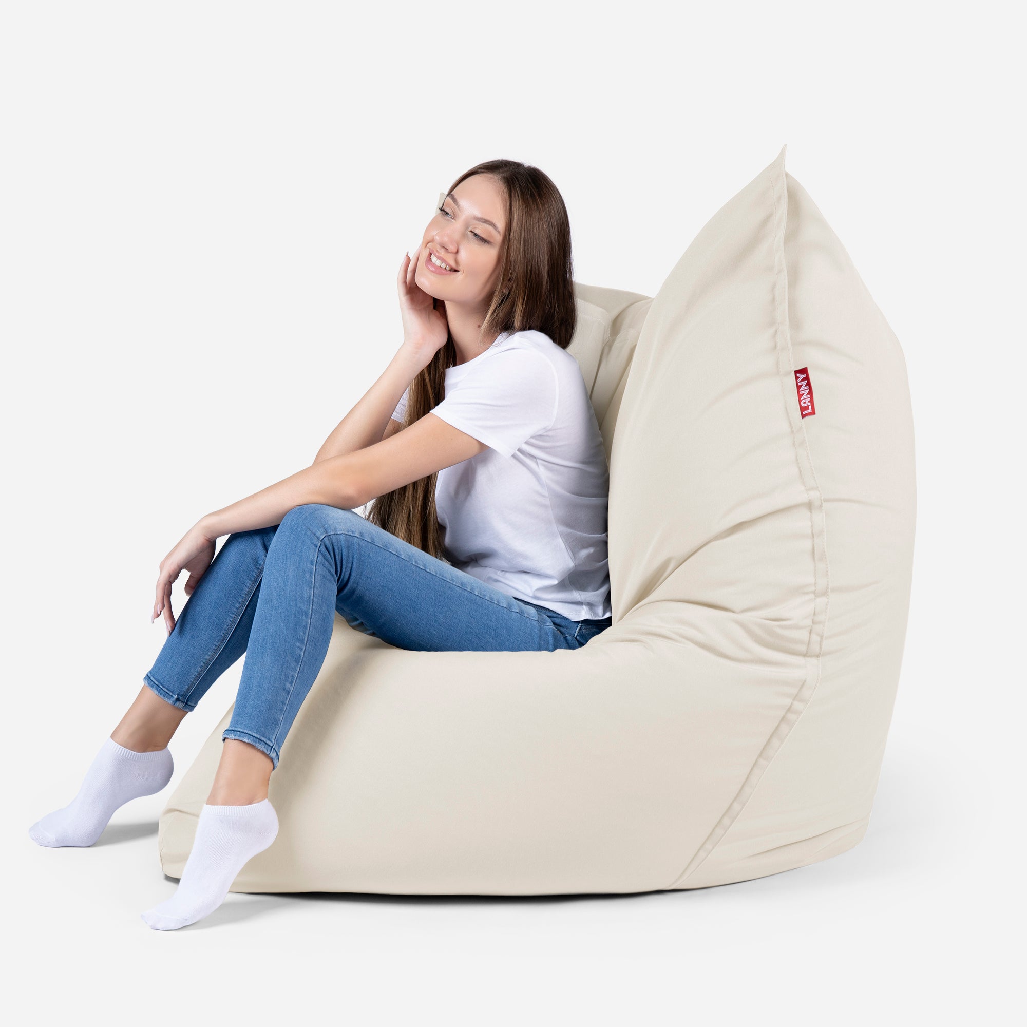 Sloppy Large Outdoor Crema Bean Bag