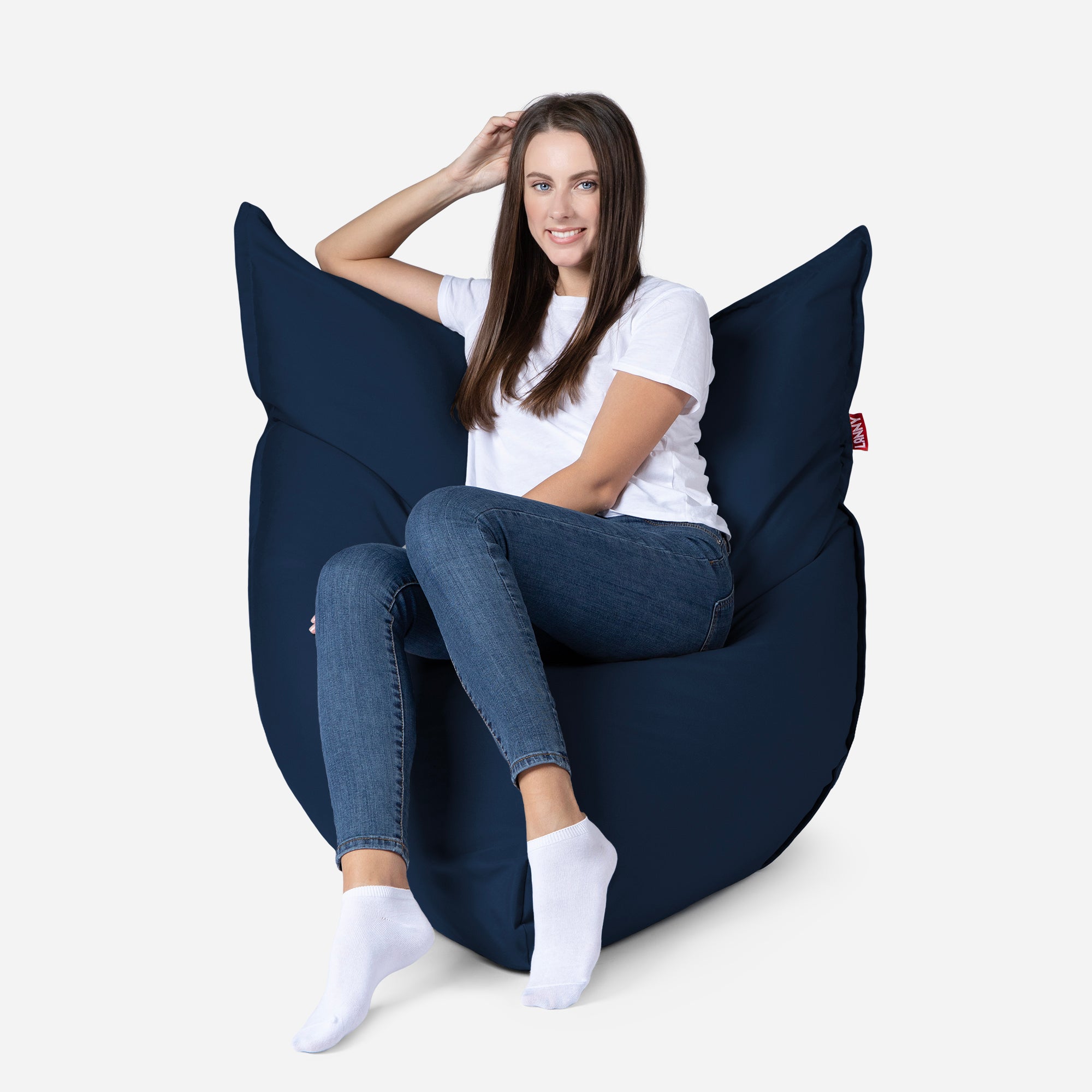 Mini Sloppy Outdoor Denim Bean Bag