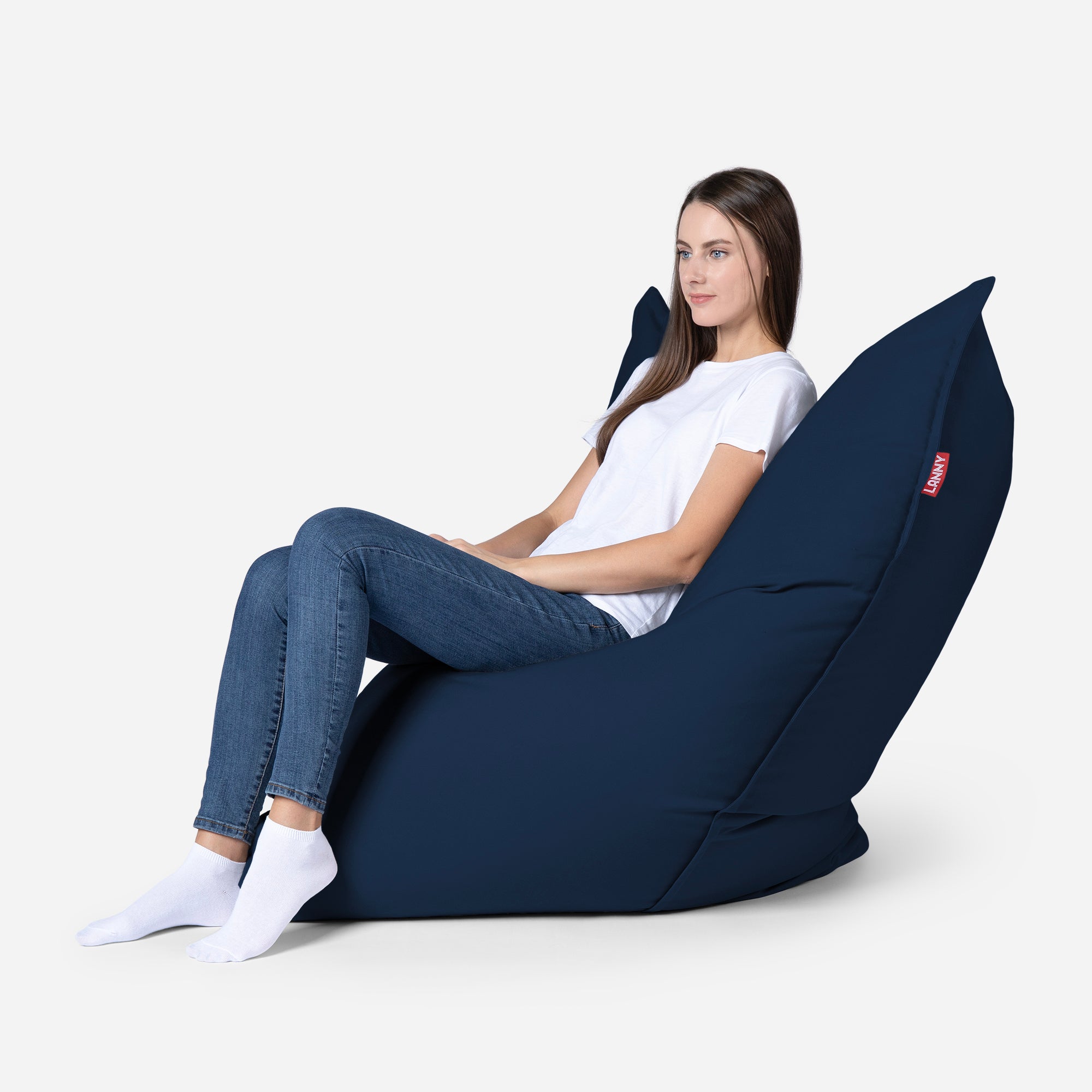 Mini Sloppy Outdoor Denim Bean Bag