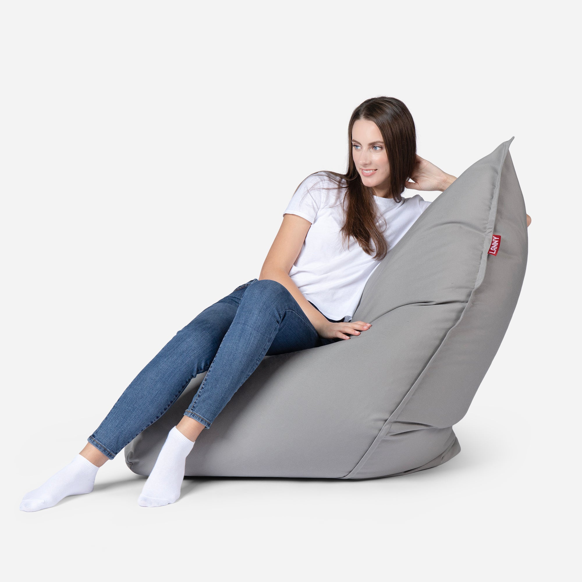 Sloppy Mini Outdoor Gray Bean Bag