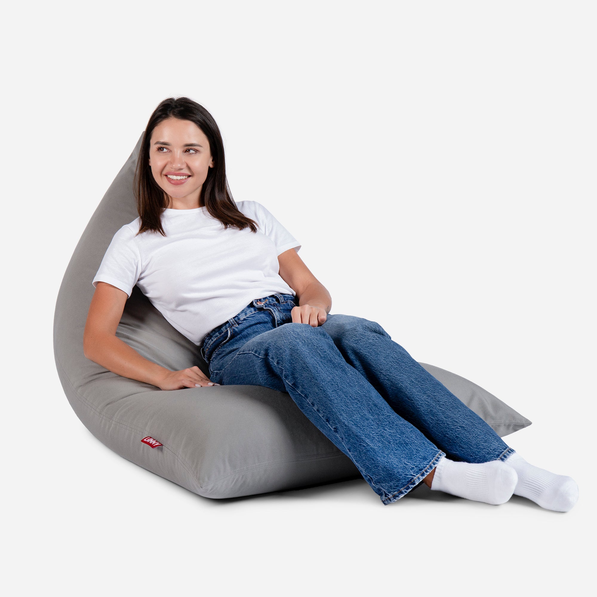 Slim Outdoor Gray Bean bag