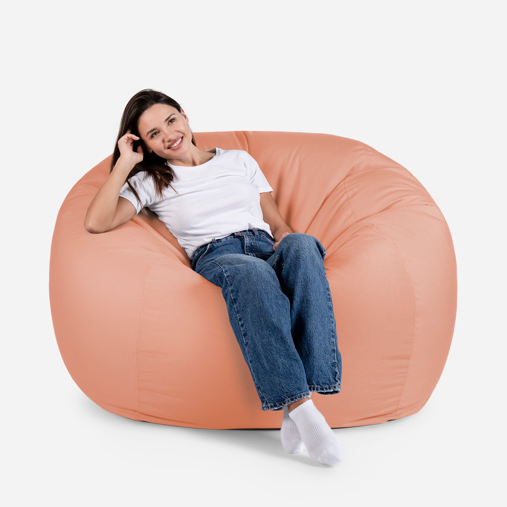 Sphere Outdoor Peach Bean bag