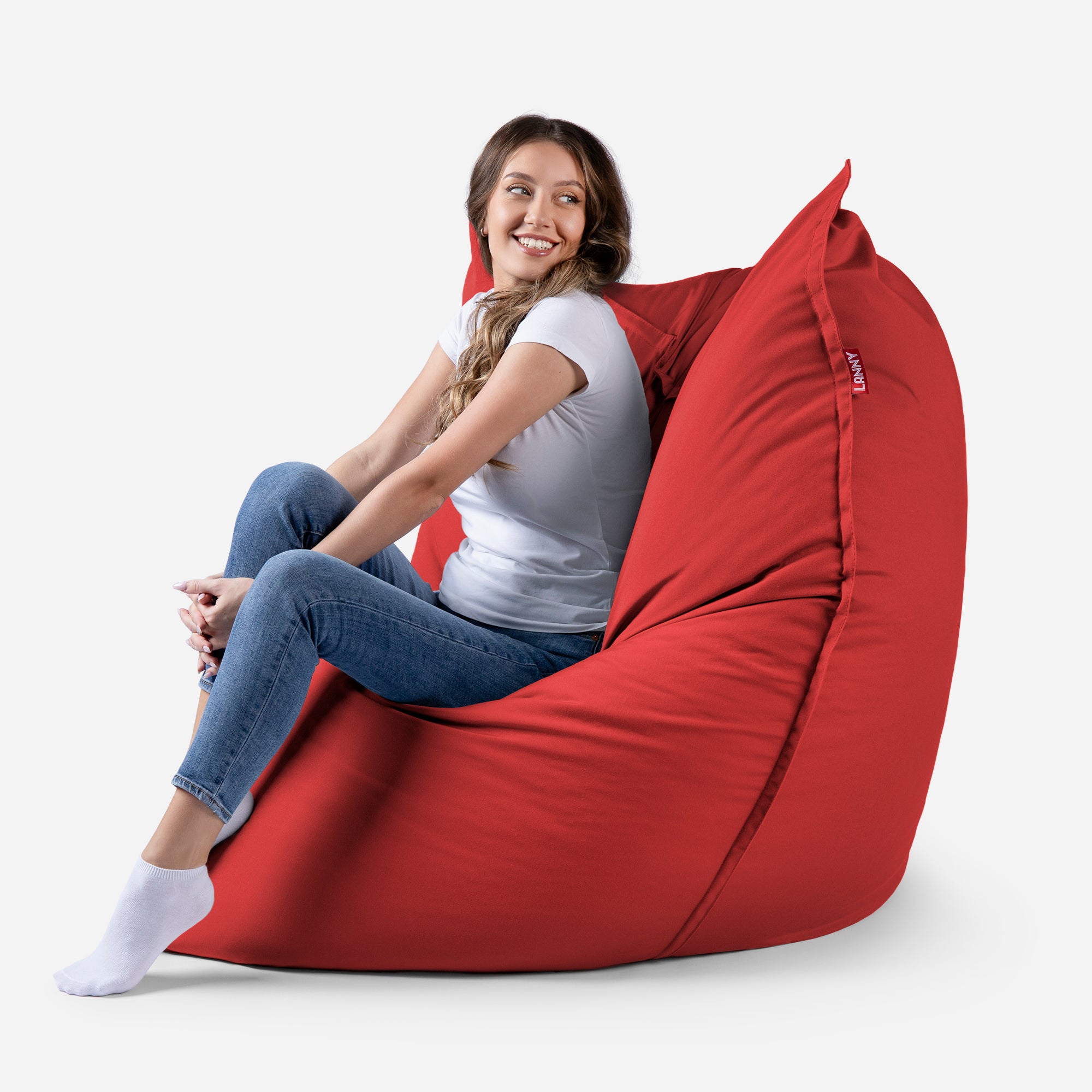 Sloppy Outdoor Red Bean Bag