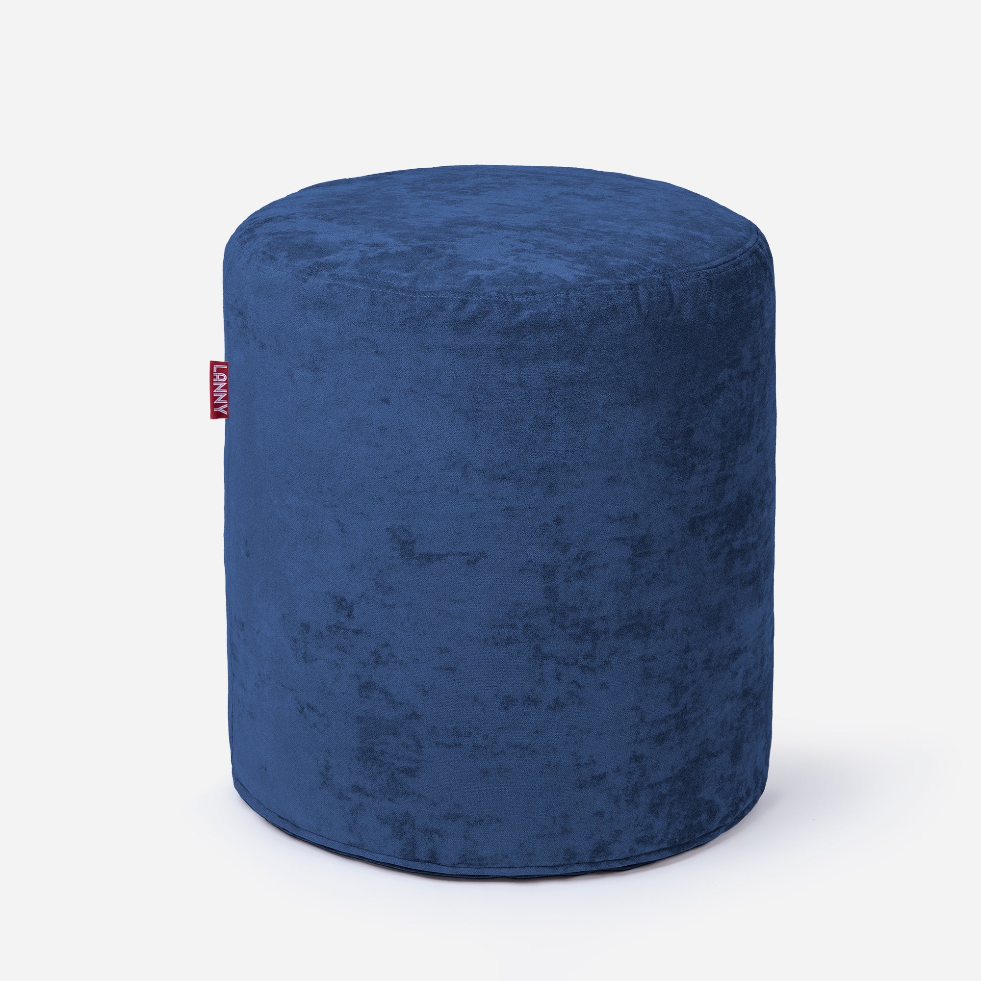 Tall Aldo Blue Pouf