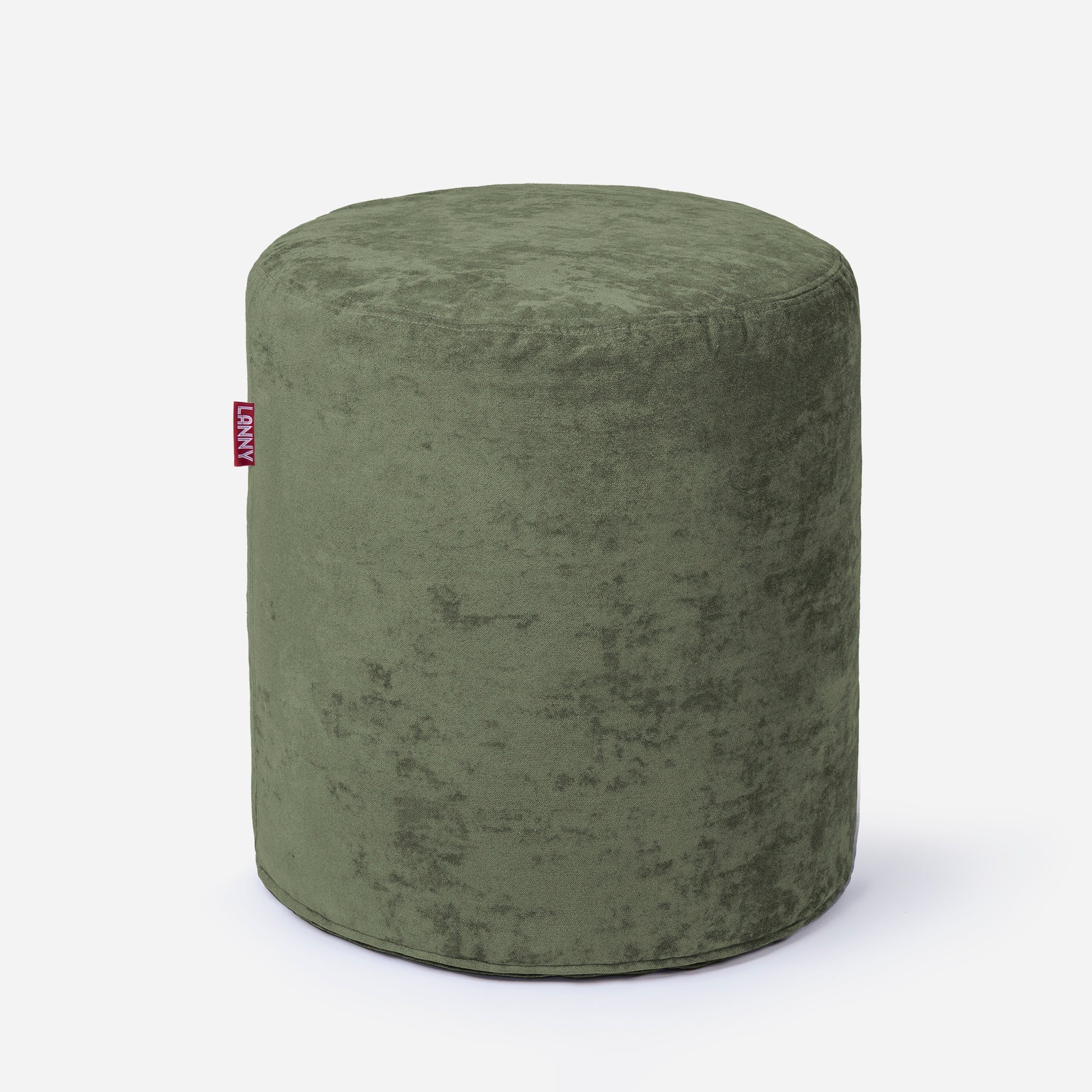 Tall Aldo Khaki Pouf