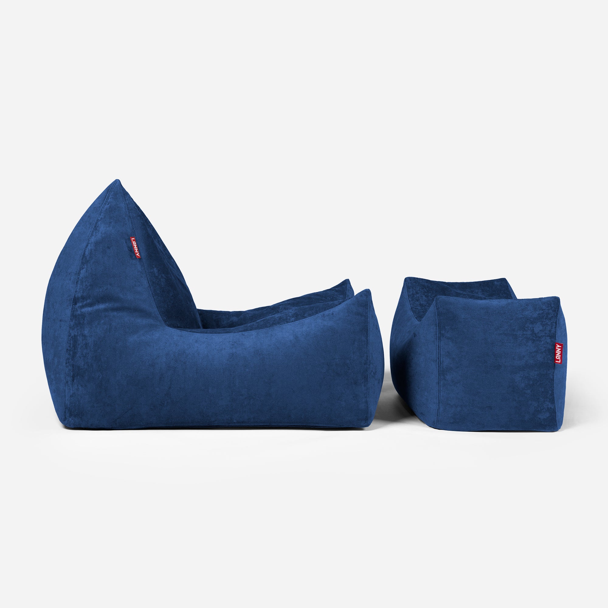 Quadro Aldo Blue Bean bag Chair