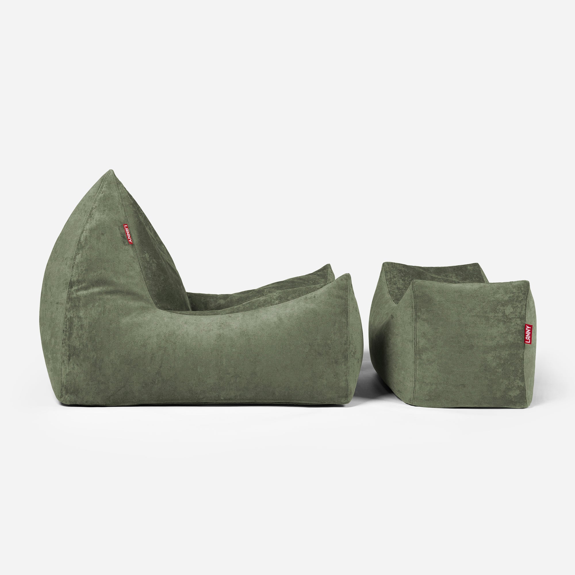 Quadro Aldo Khaki Bean bag Chair