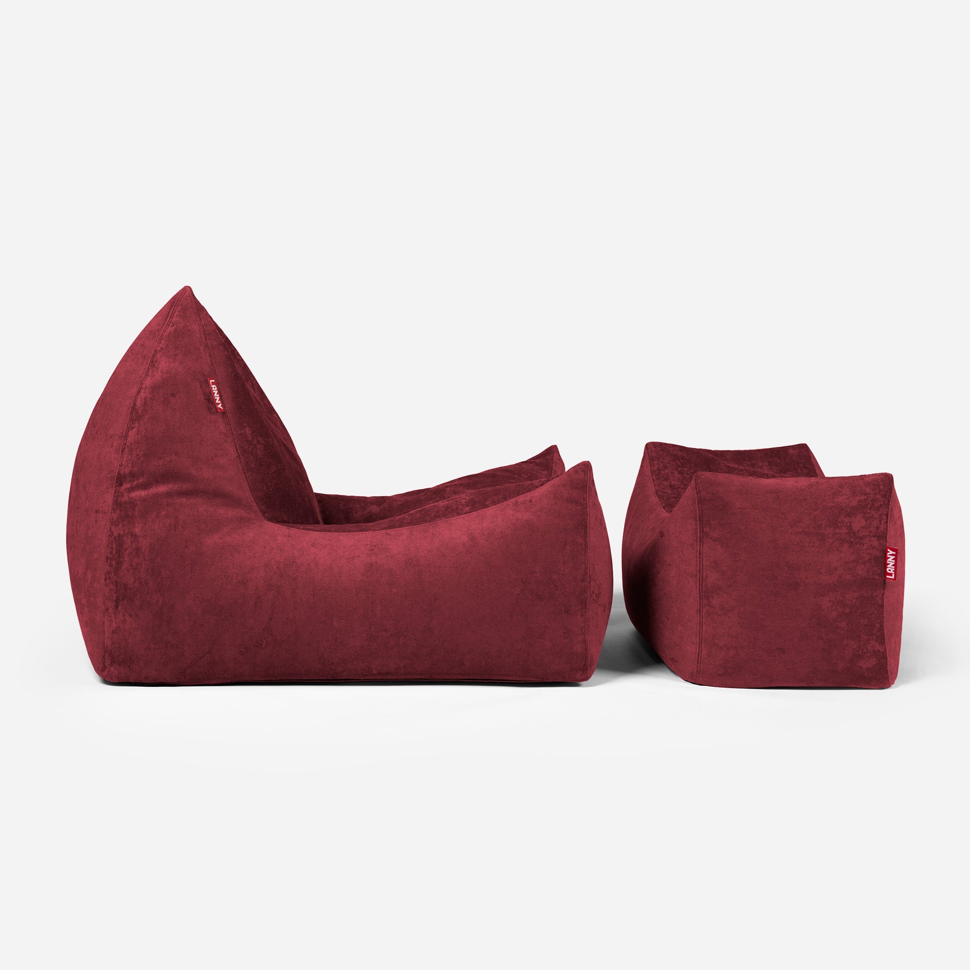 Quadro Aldo Red Bean bag Chair