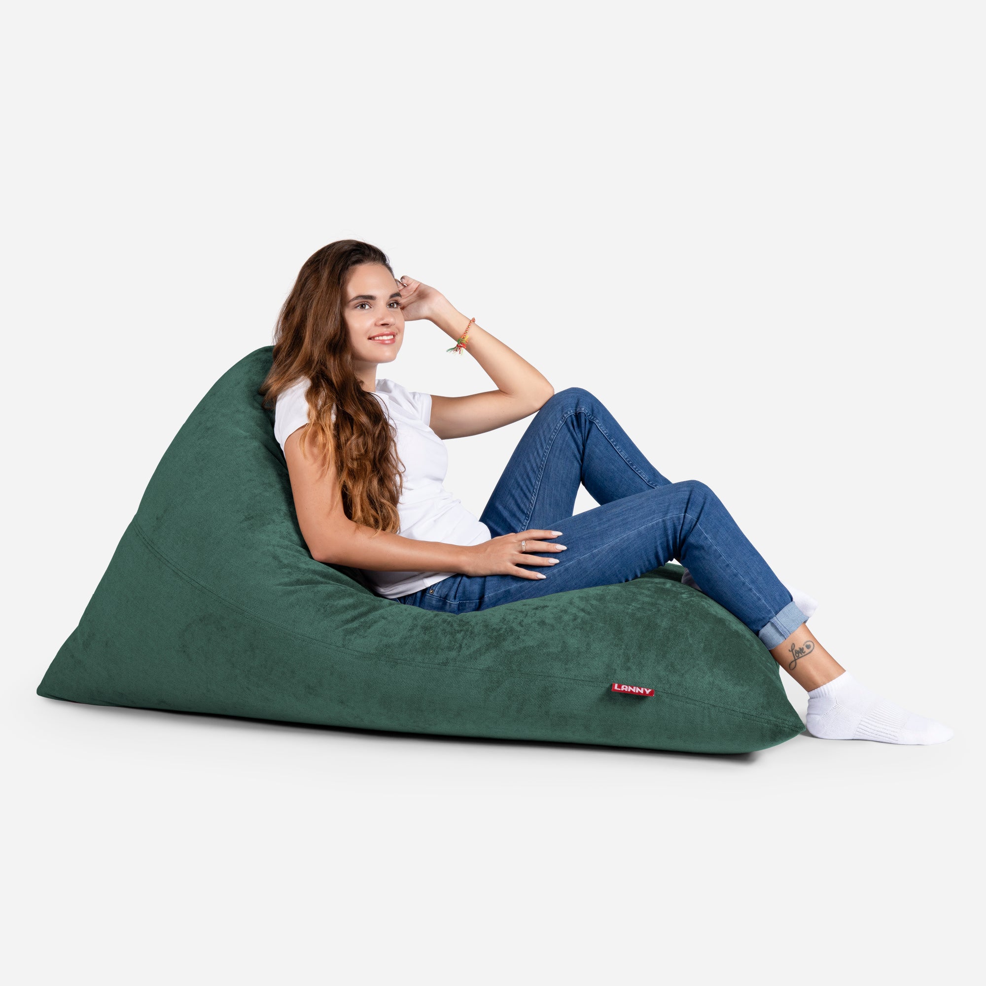 Slim Aldo Green Bean bag