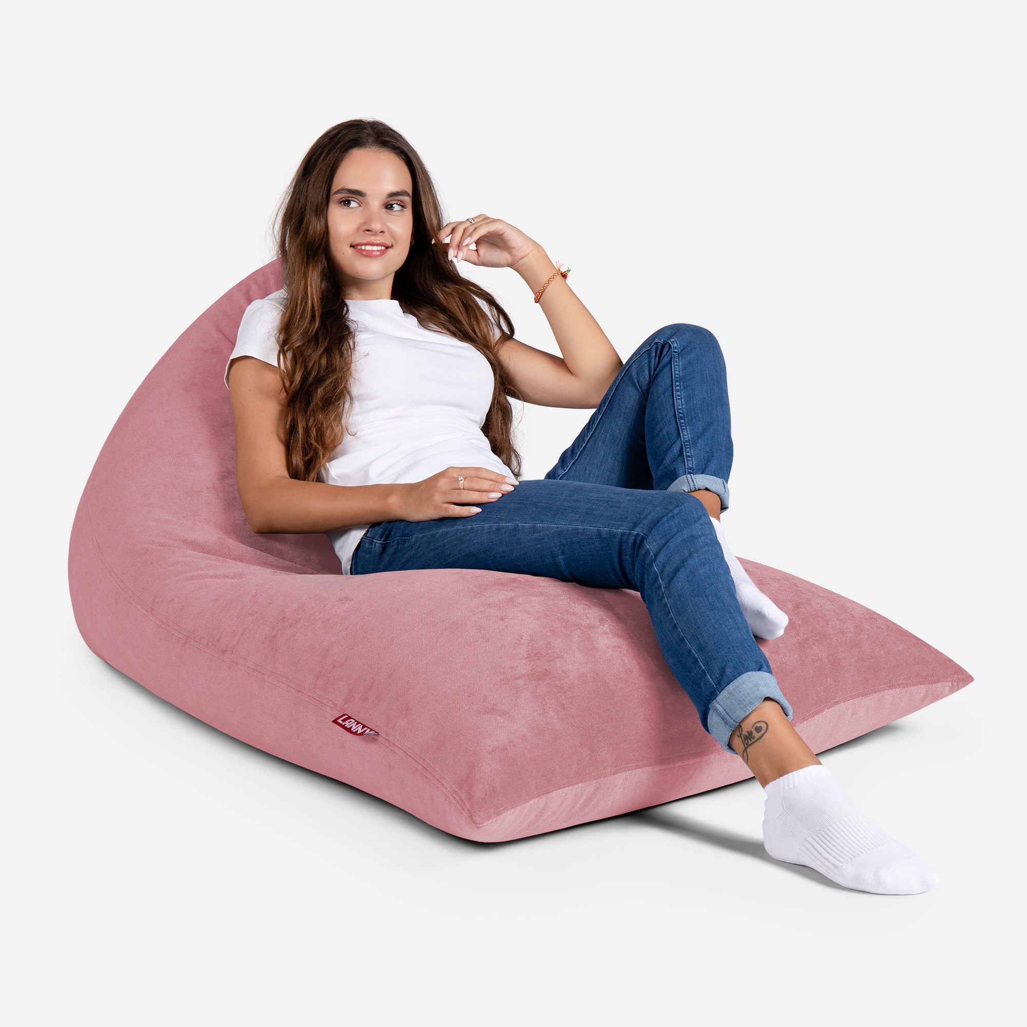 Slim Aldo Pink Bean bag